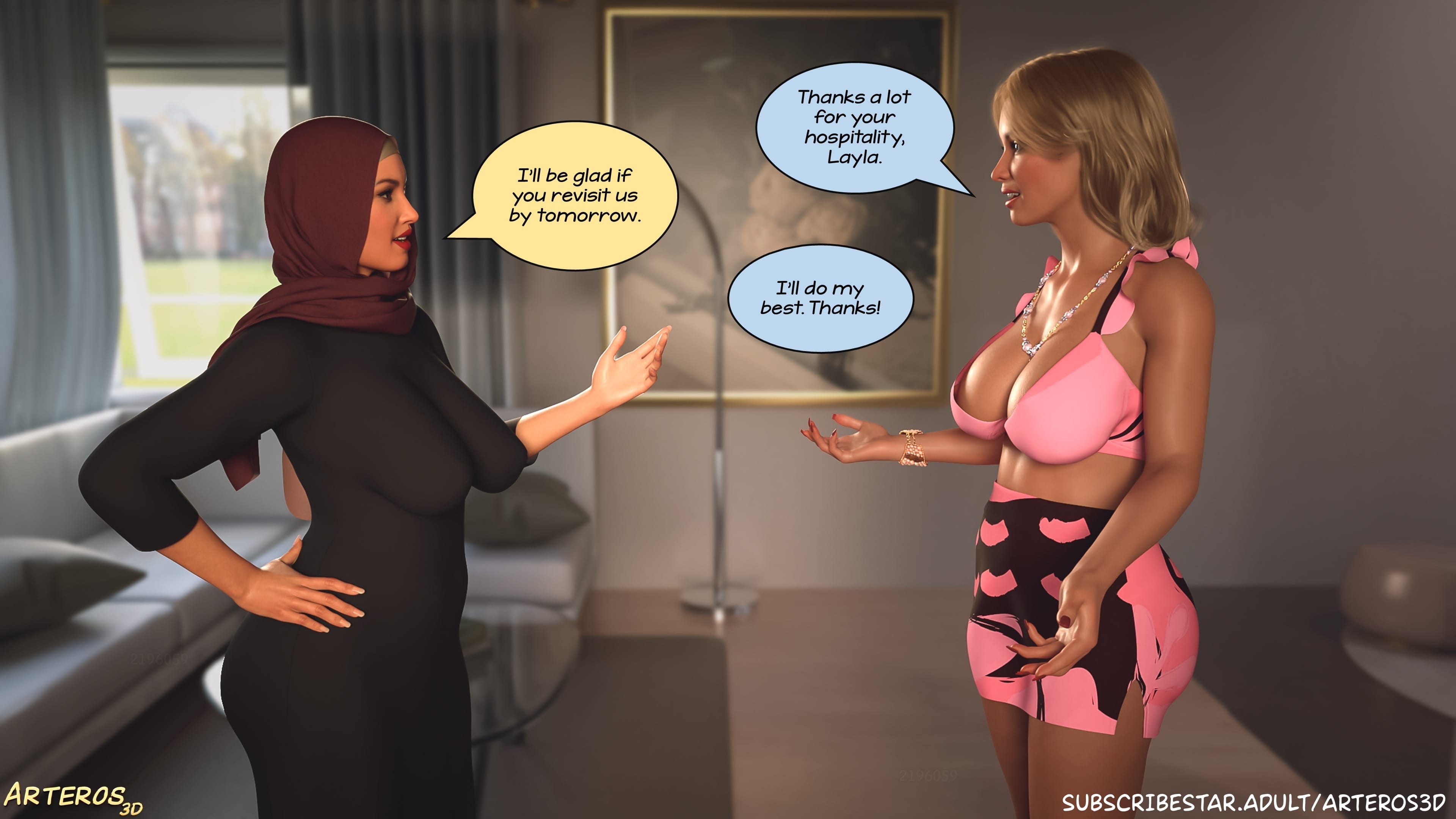 New Passion In Town [Arteros3D] Chapter 1 Page 52