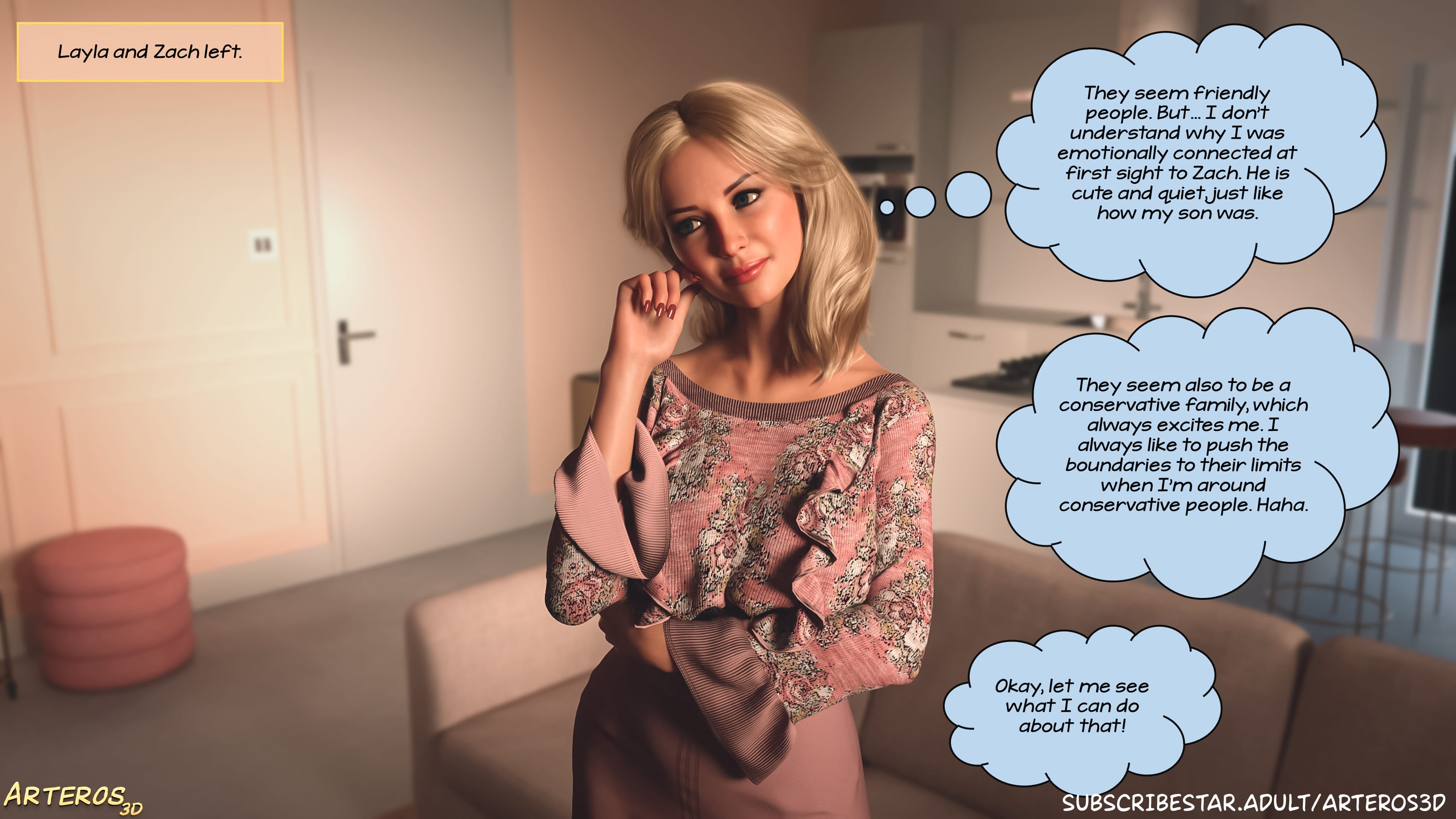 New Passion In Town [Arteros3D] Chapter 1 Page 6