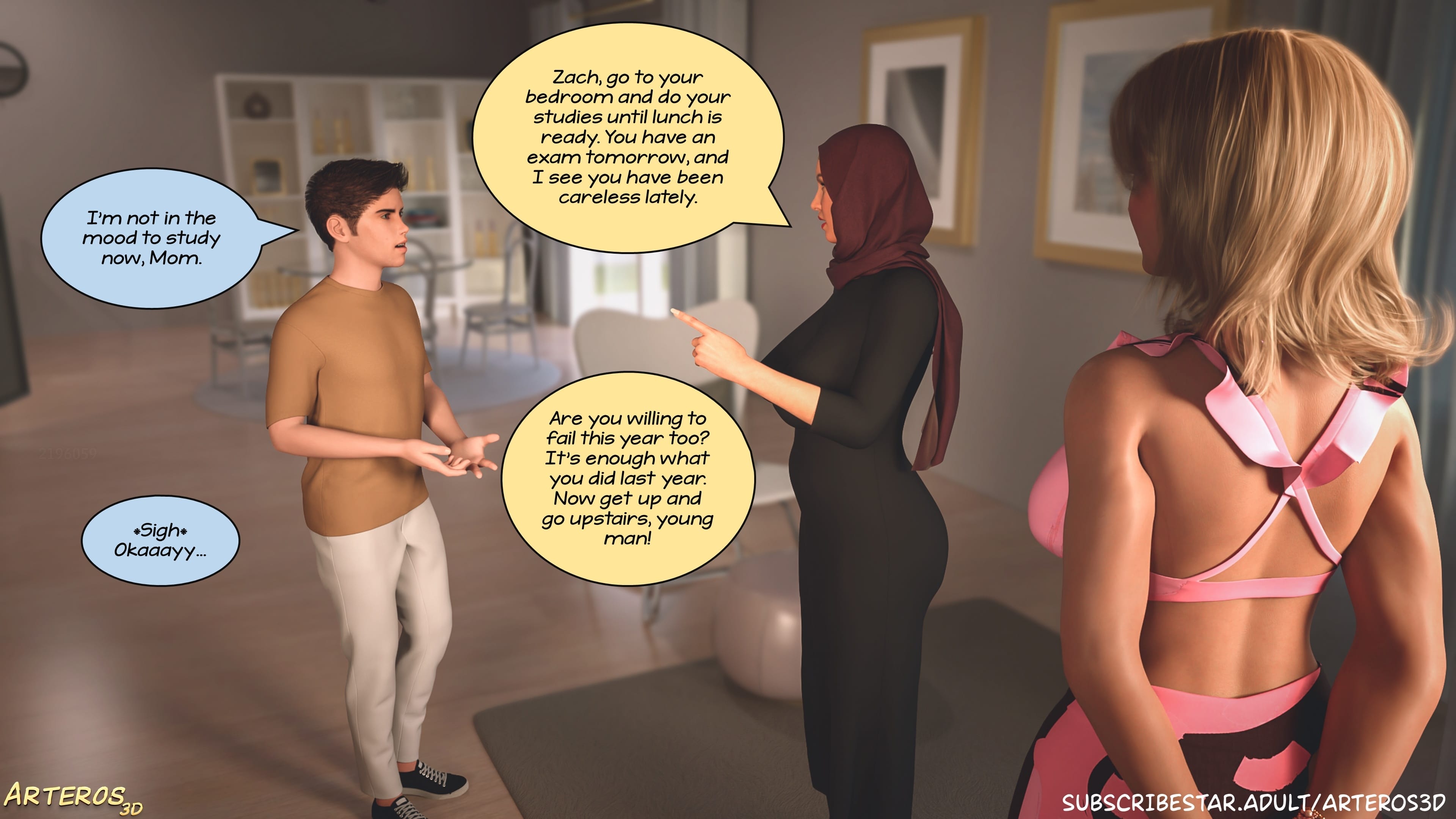 New Passion In Town [Arteros3D] Chapter 1 Page 8