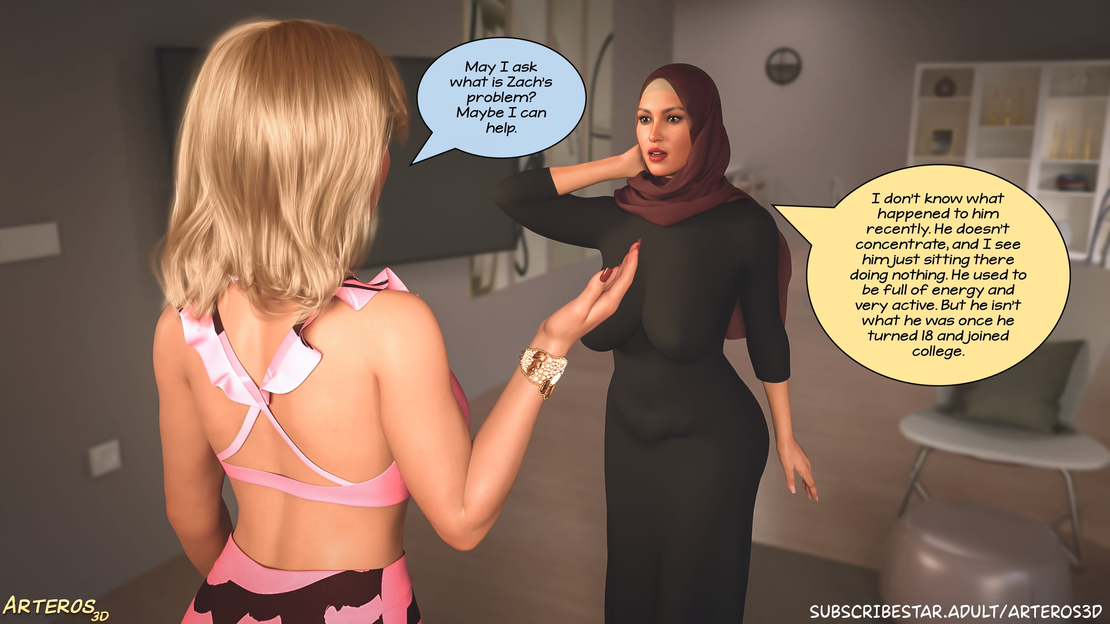 New Passion In Town [Arteros3D] Chapter 1 Page 9