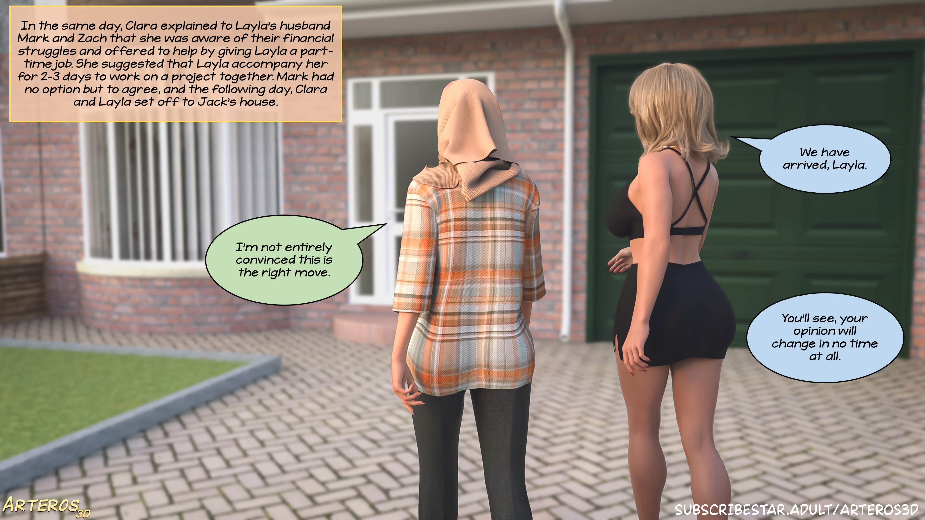 New Passion In Town [Arteros3D] Chapter 2 Page 11