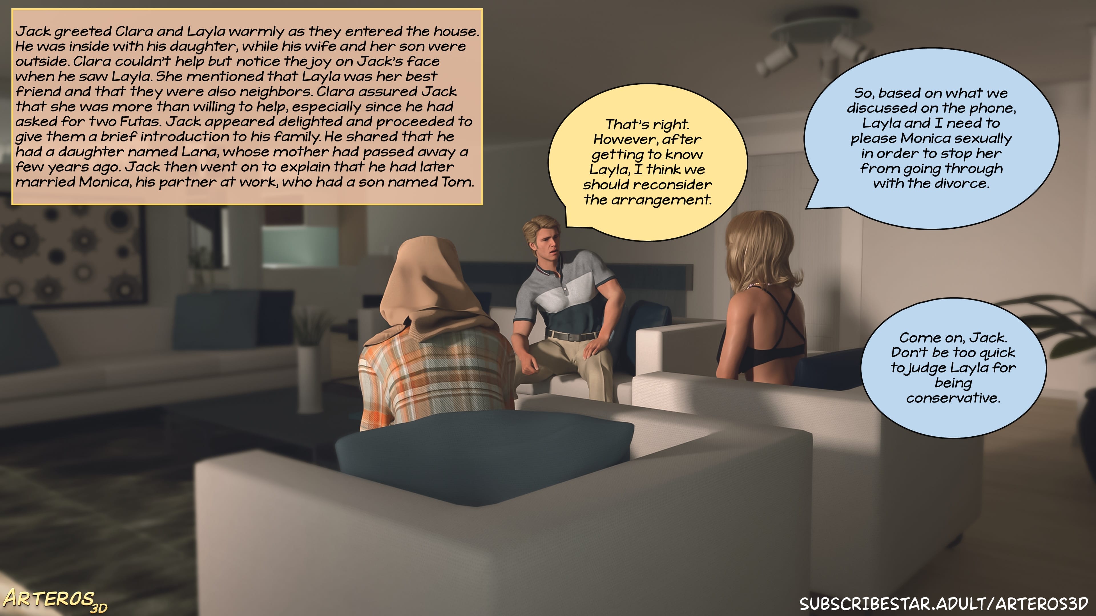 New Passion In Town [Arteros3D] Chapter 2 Page 12