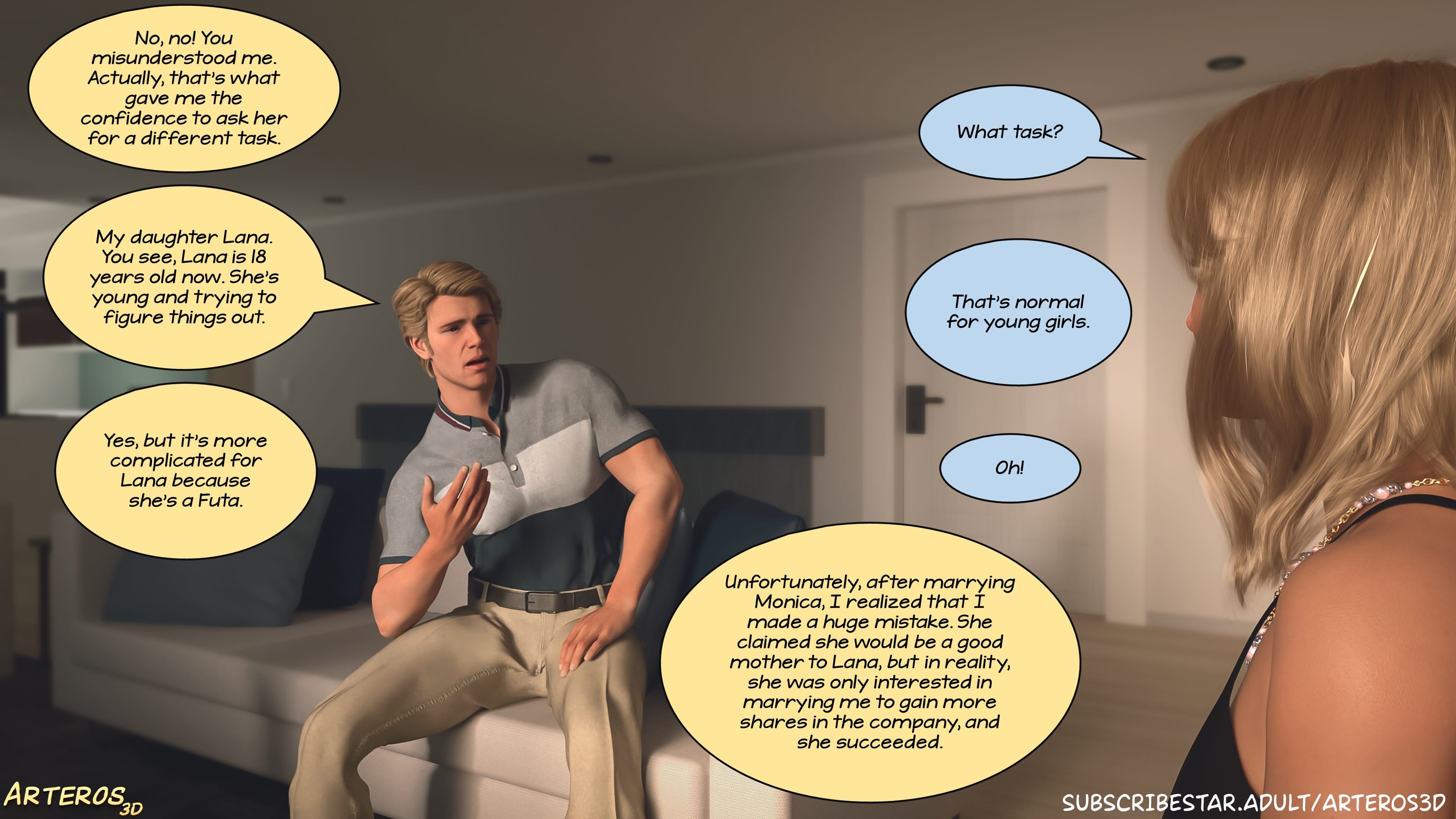 New Passion In Town [Arteros3D] Chapter 2 Page 13