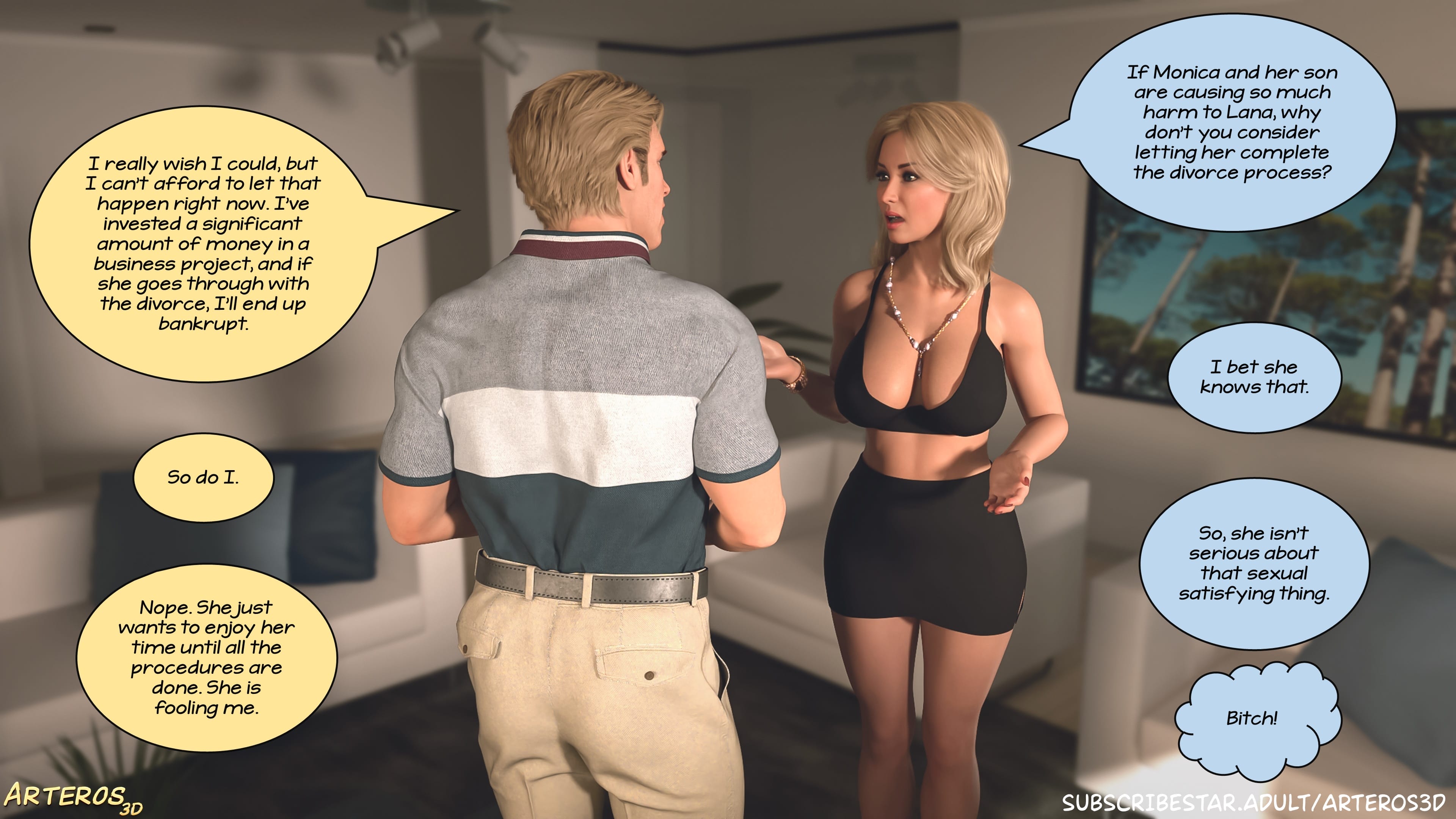 New Passion In Town [Arteros3D] Chapter 2 Page 16