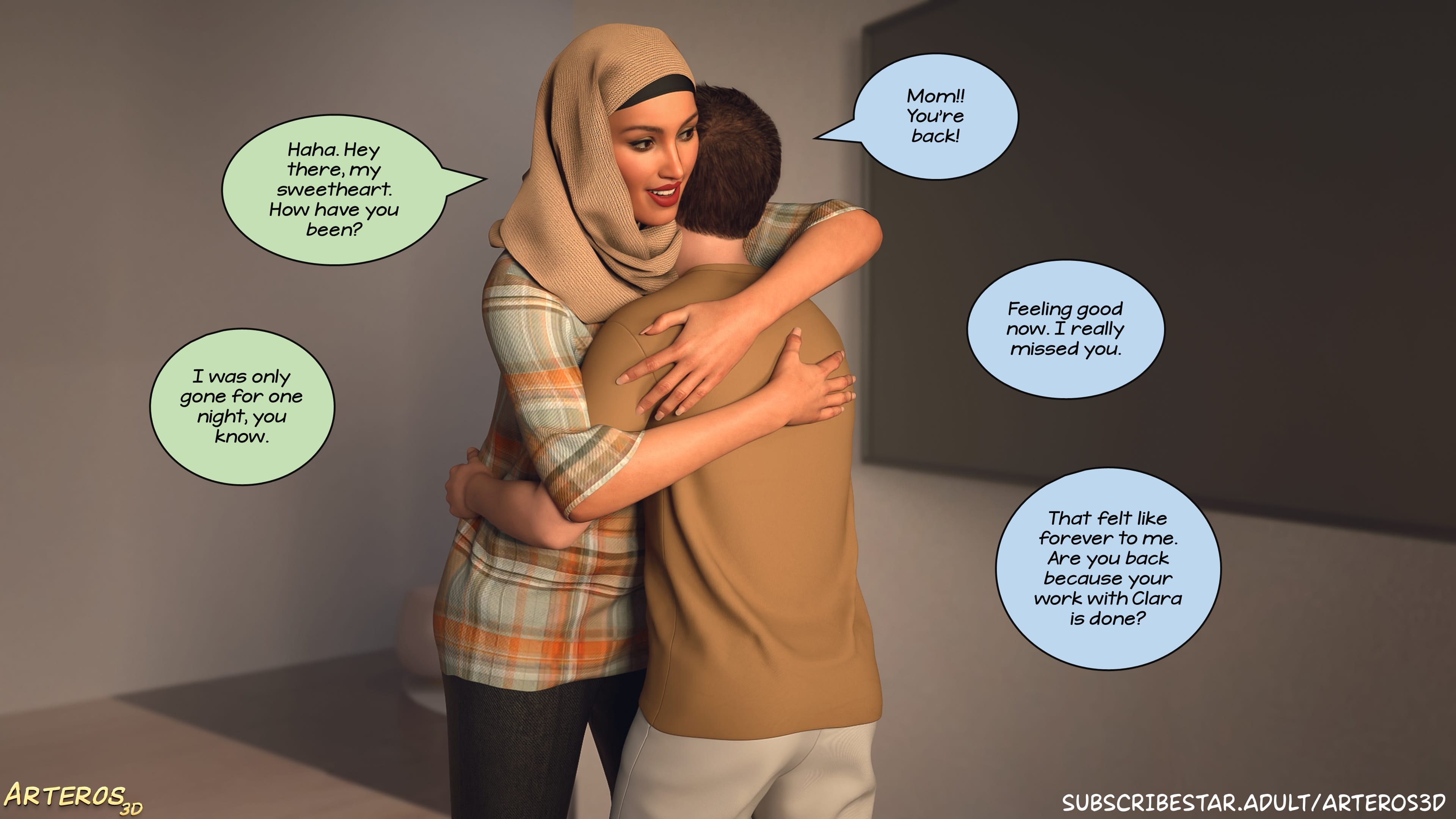 New Passion In Town [Arteros3D] Chapter 2 Page 212