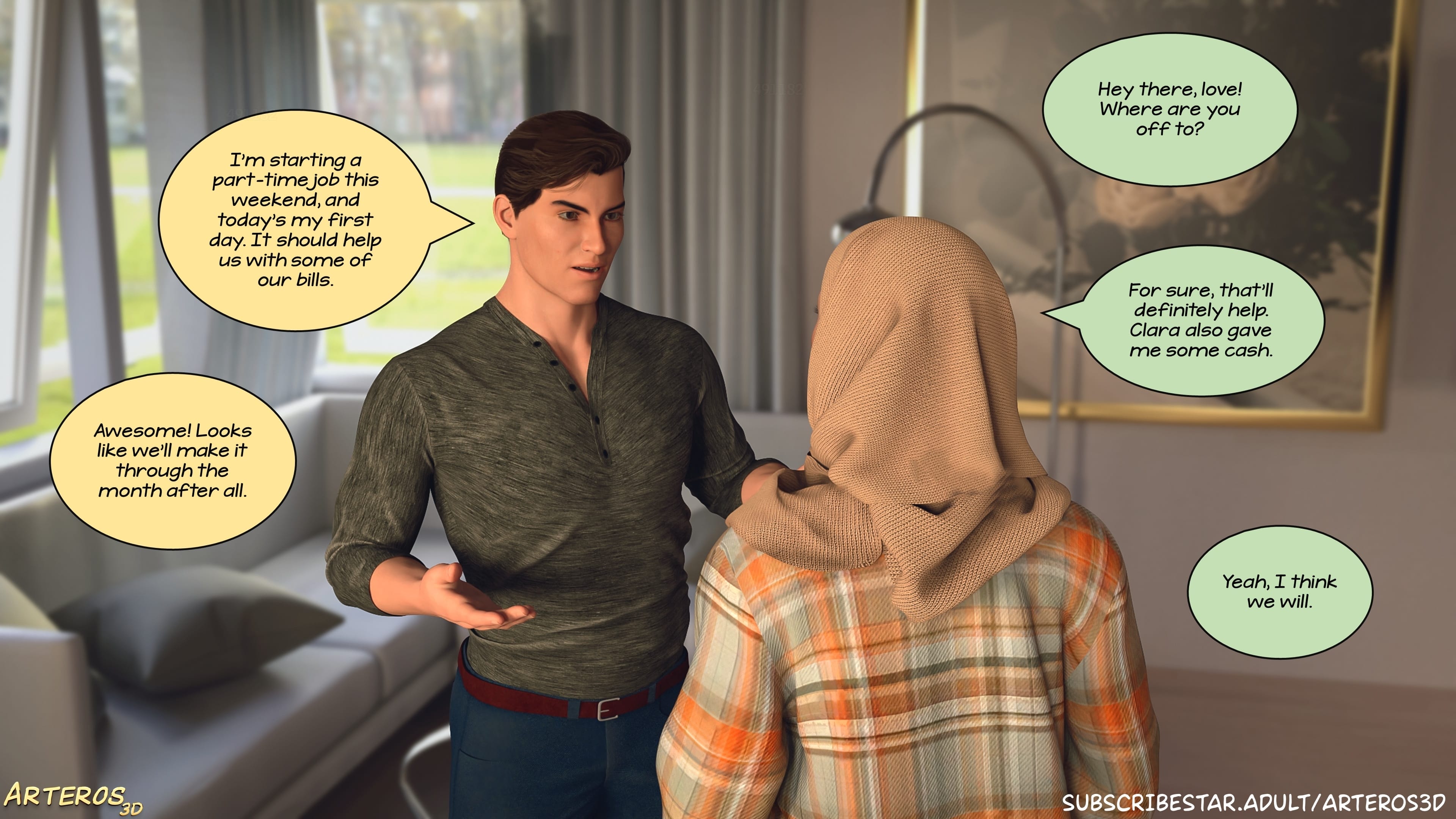 New Passion In Town [Arteros3D] Chapter 2 Page 214