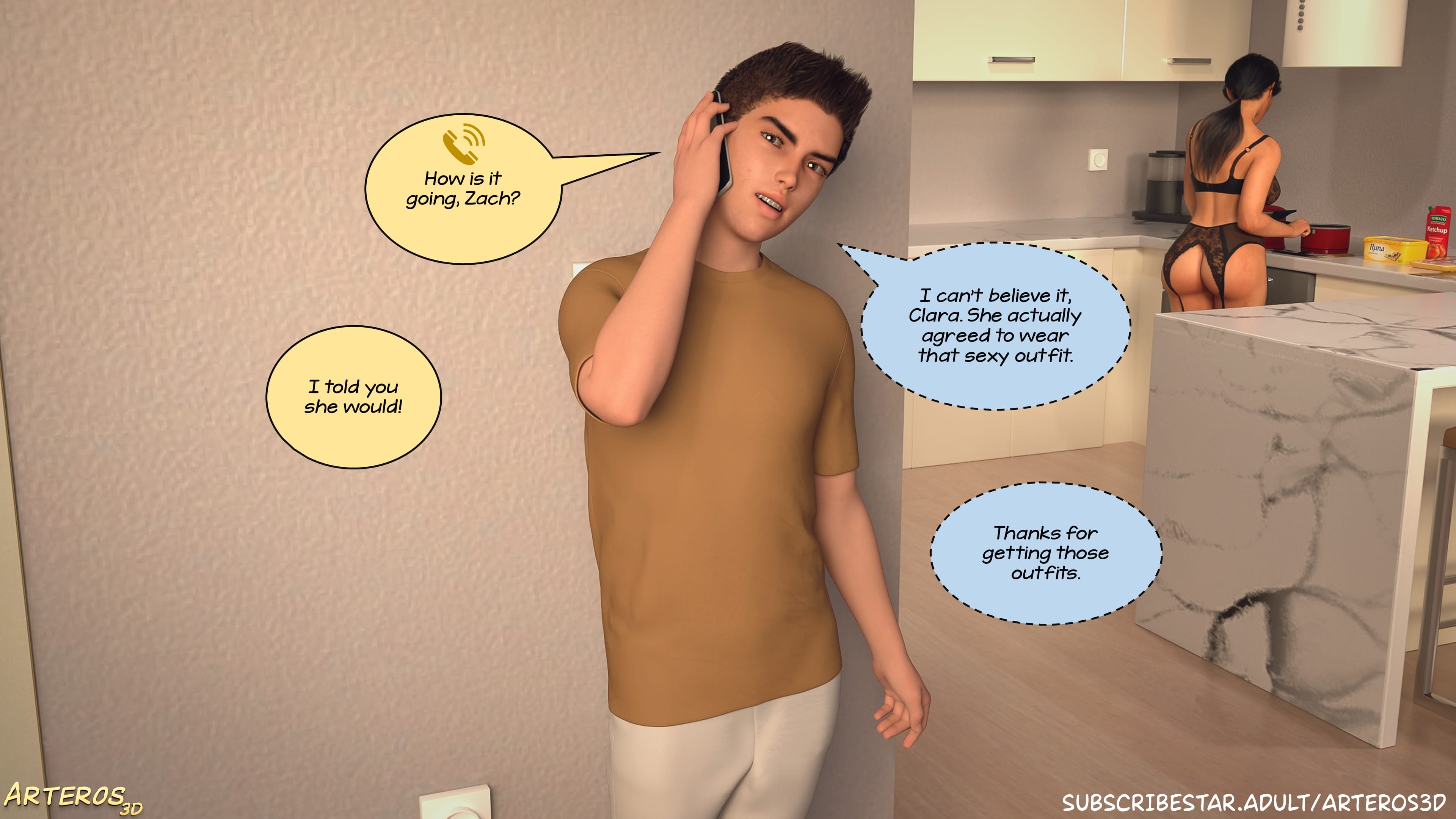 New Passion In Town [Arteros3D] Chapter 2 Page 282