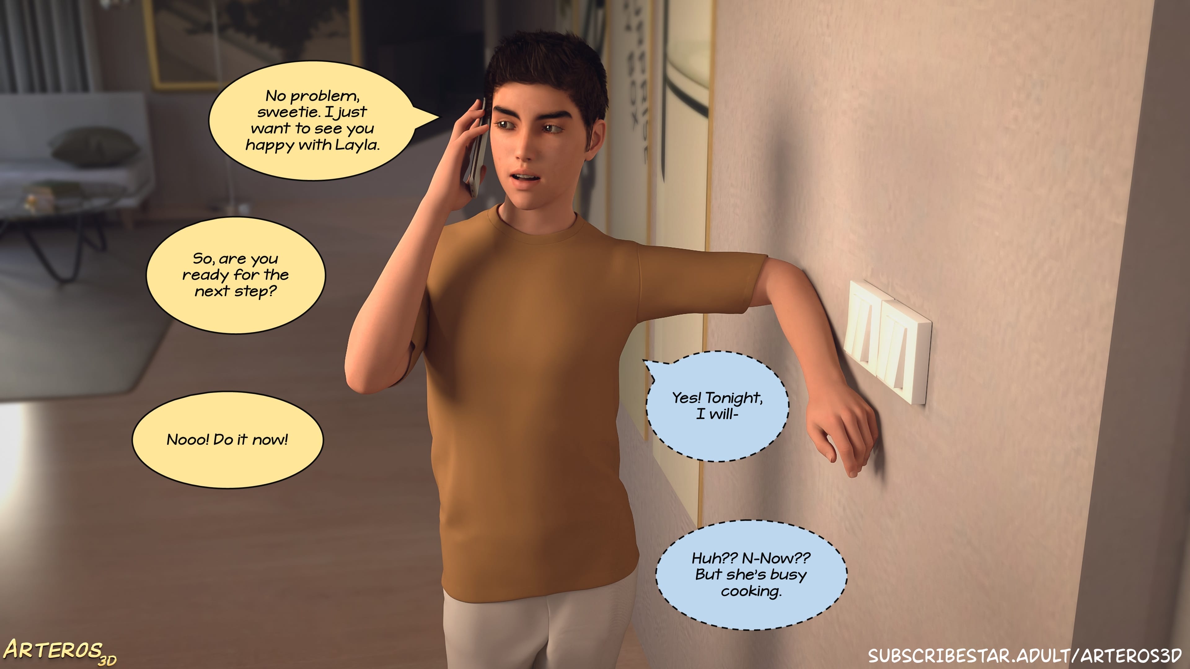 New Passion In Town [Arteros3D] Chapter 2 Page 283