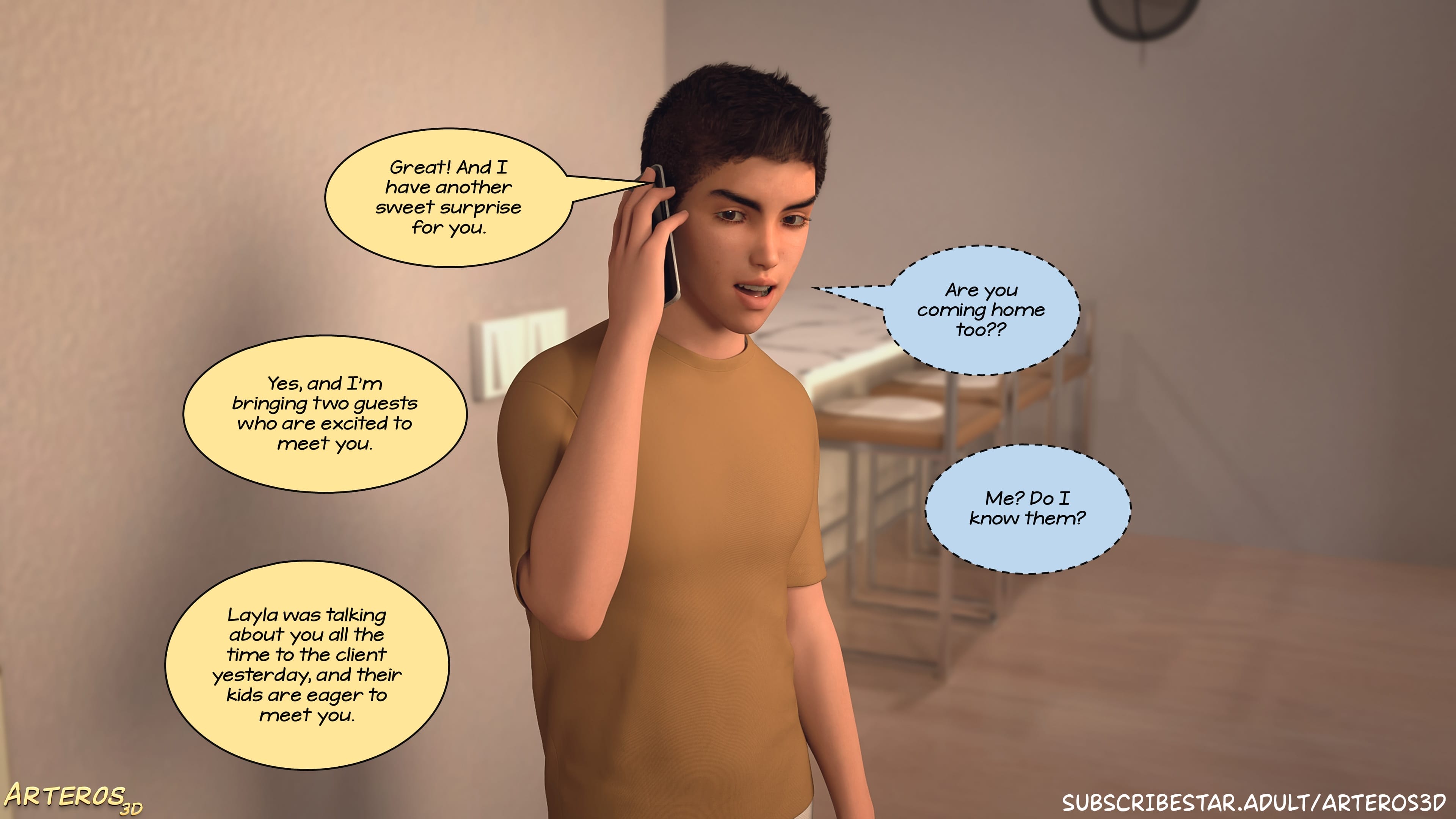 New Passion In Town [Arteros3D] Chapter 2 Page 285