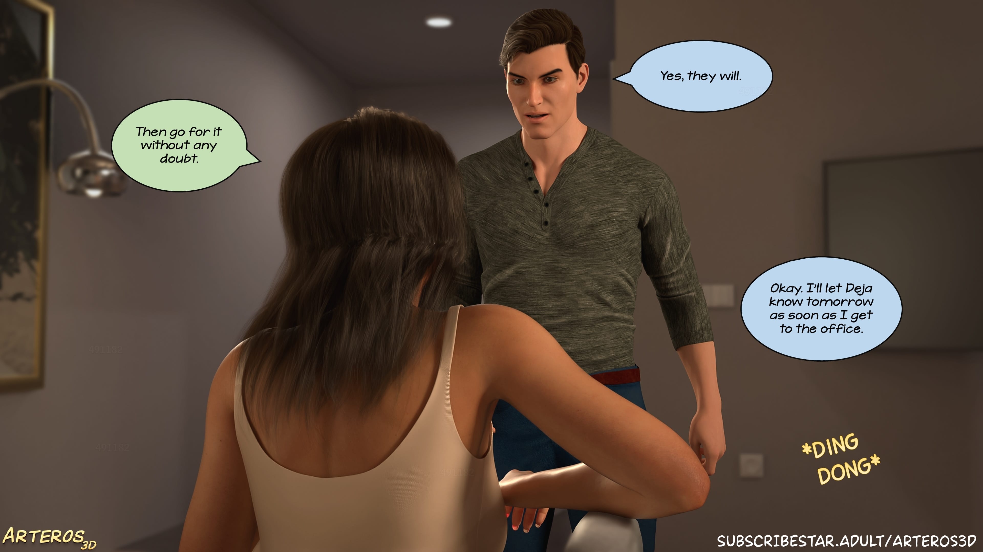New Passion In Town [Arteros3D] Chapter 2 Page 333