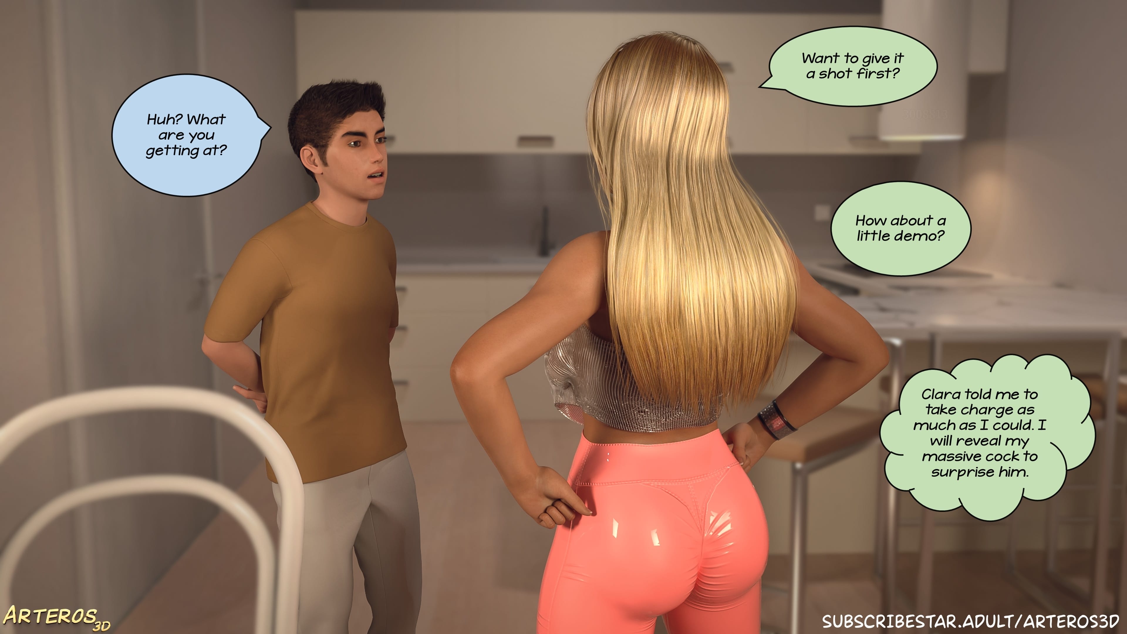 New Passion In Town [Arteros3D] Chapter 2 Page 383