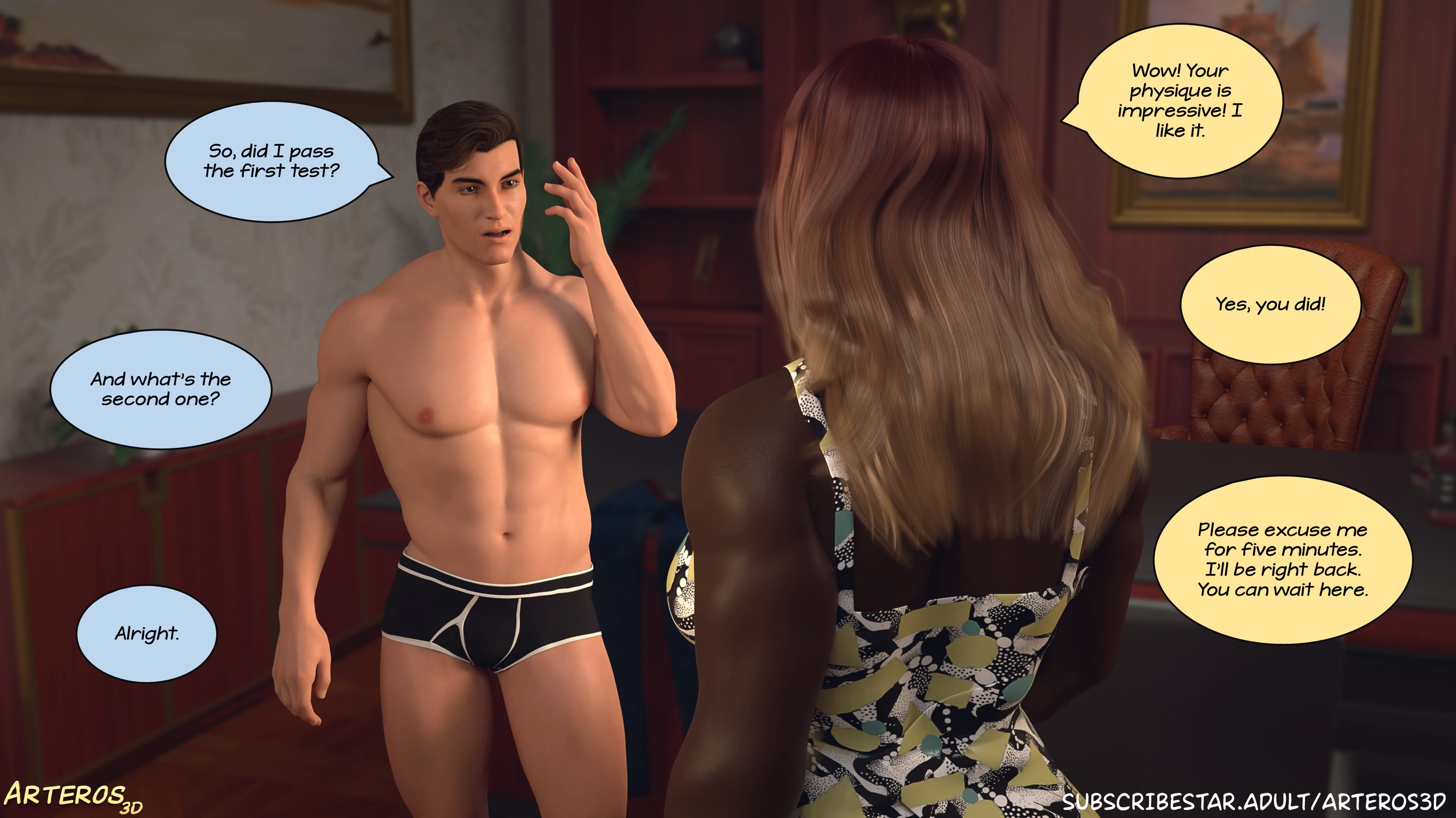 New Passion In Town [Arteros3D] Chapter 3 Page 10