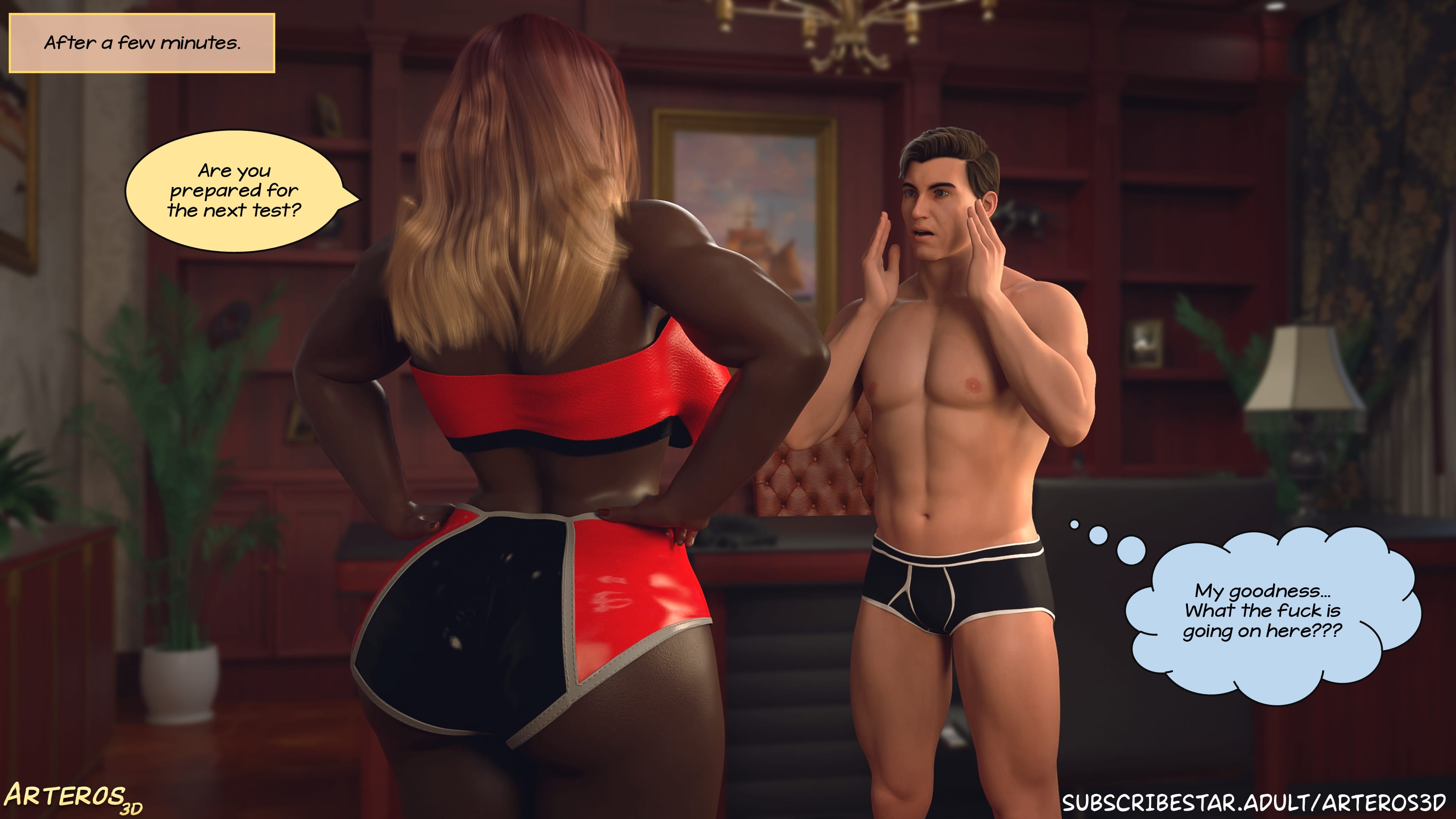 New Passion In Town [Arteros3D] Chapter 3 Page 11