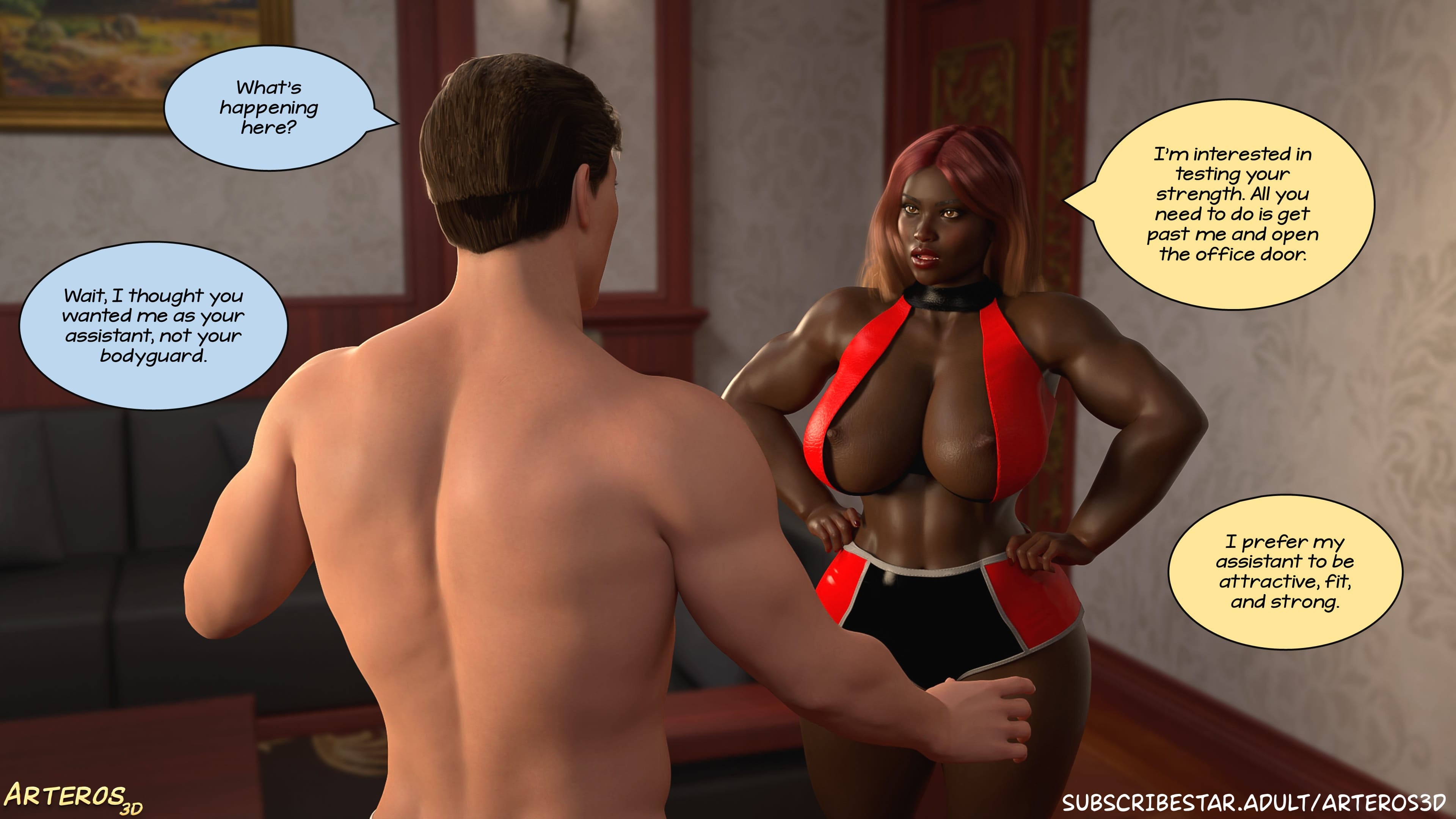 New Passion In Town [Arteros3D] Chapter 3 Page 12