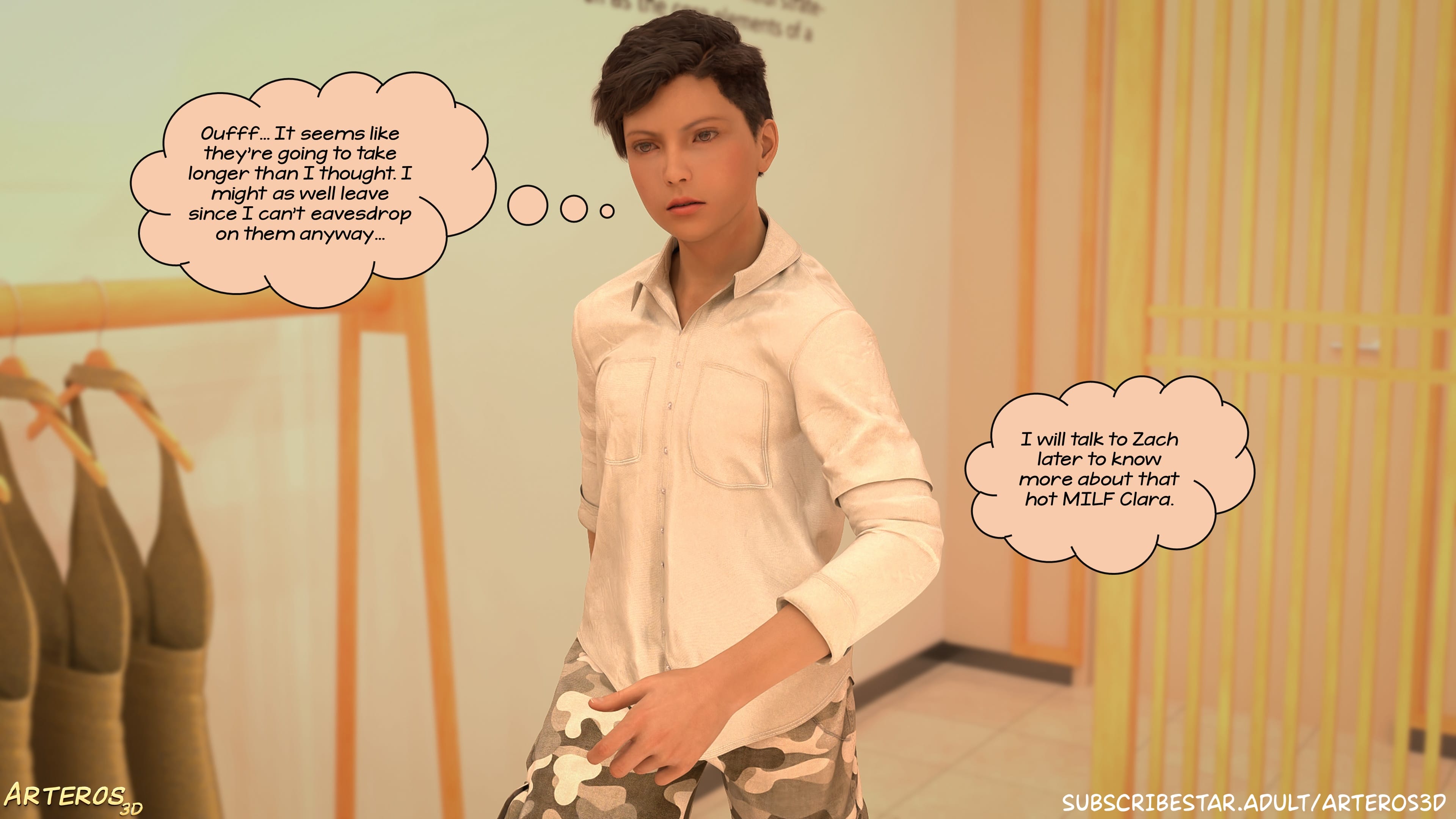 New Passion In Town [Arteros3D] Chapter 3 Page 140