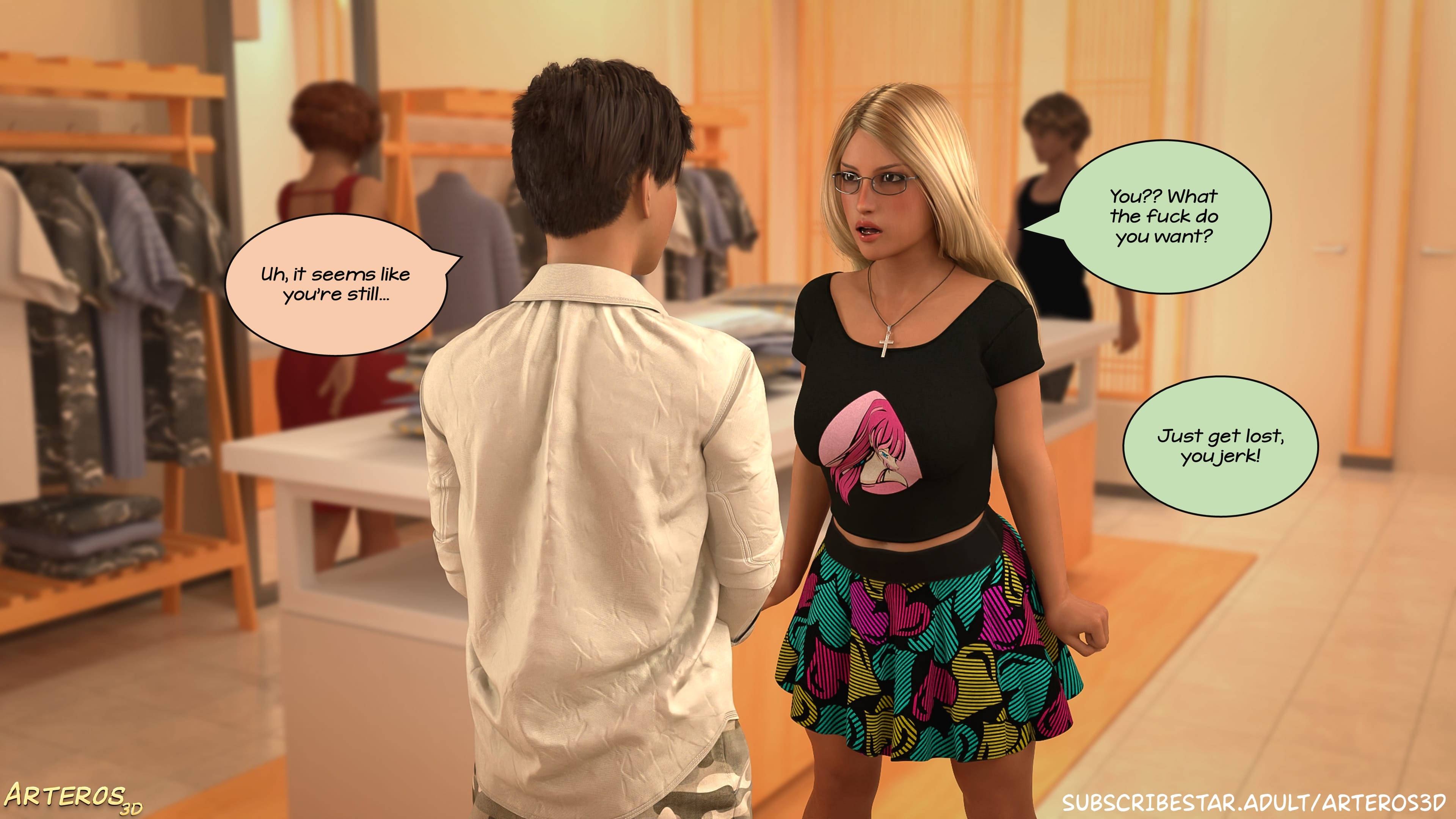 New Passion In Town [Arteros3D] Chapter 3 Page 149