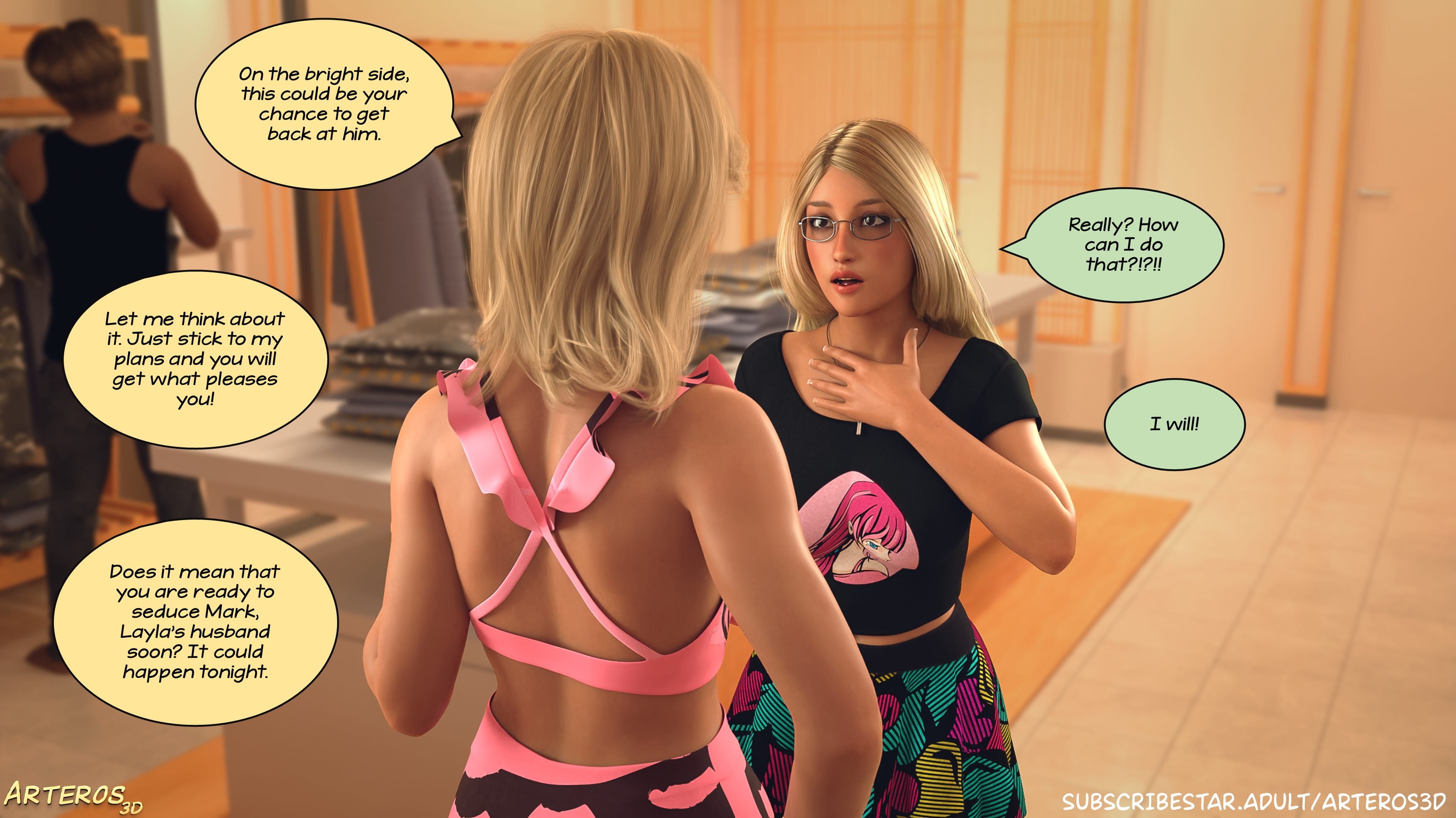 New Passion In Town [Arteros3D] Chapter 3 Page 155