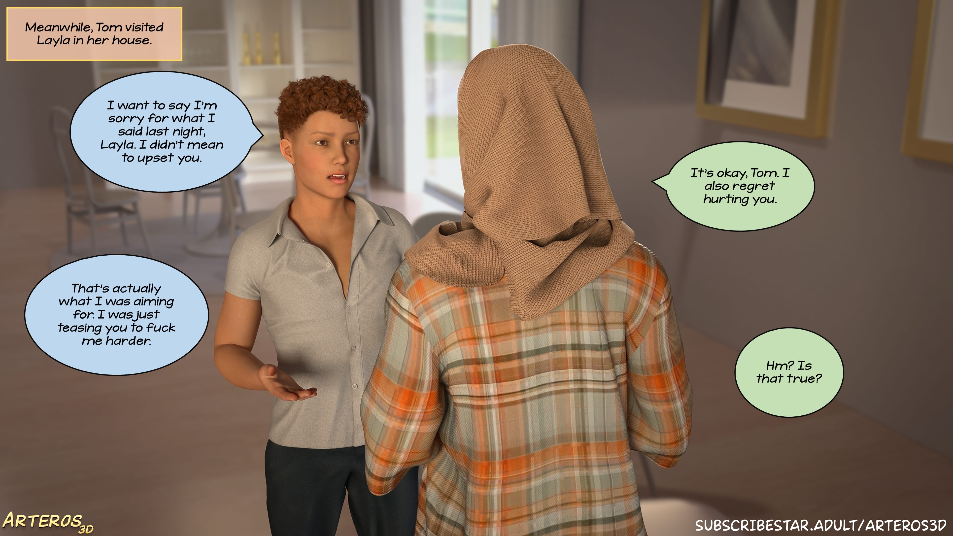 New Passion In Town [Arteros3D] Chapter 3 Page 18