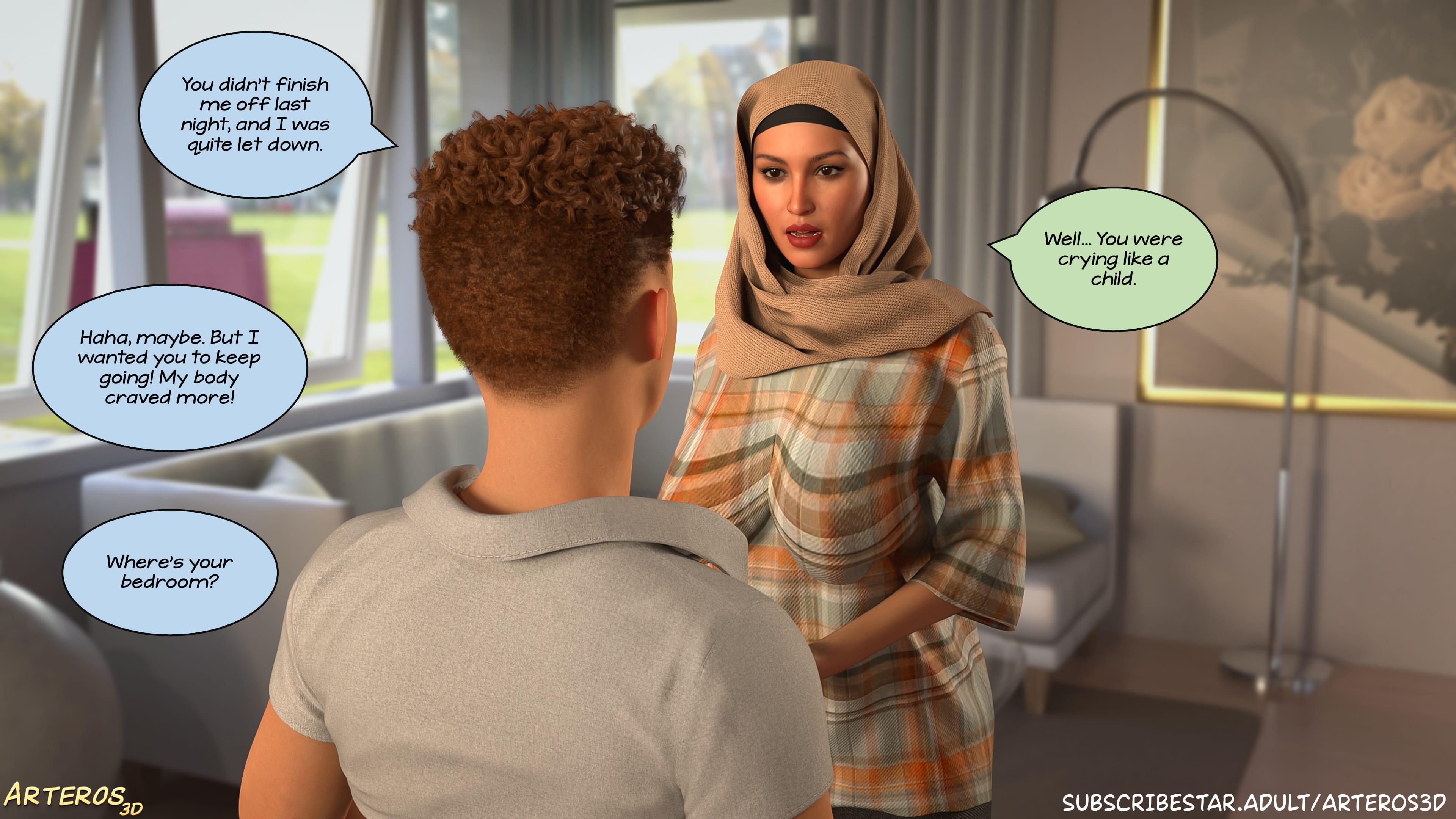 New Passion In Town [Arteros3D] Chapter 3 Page 19