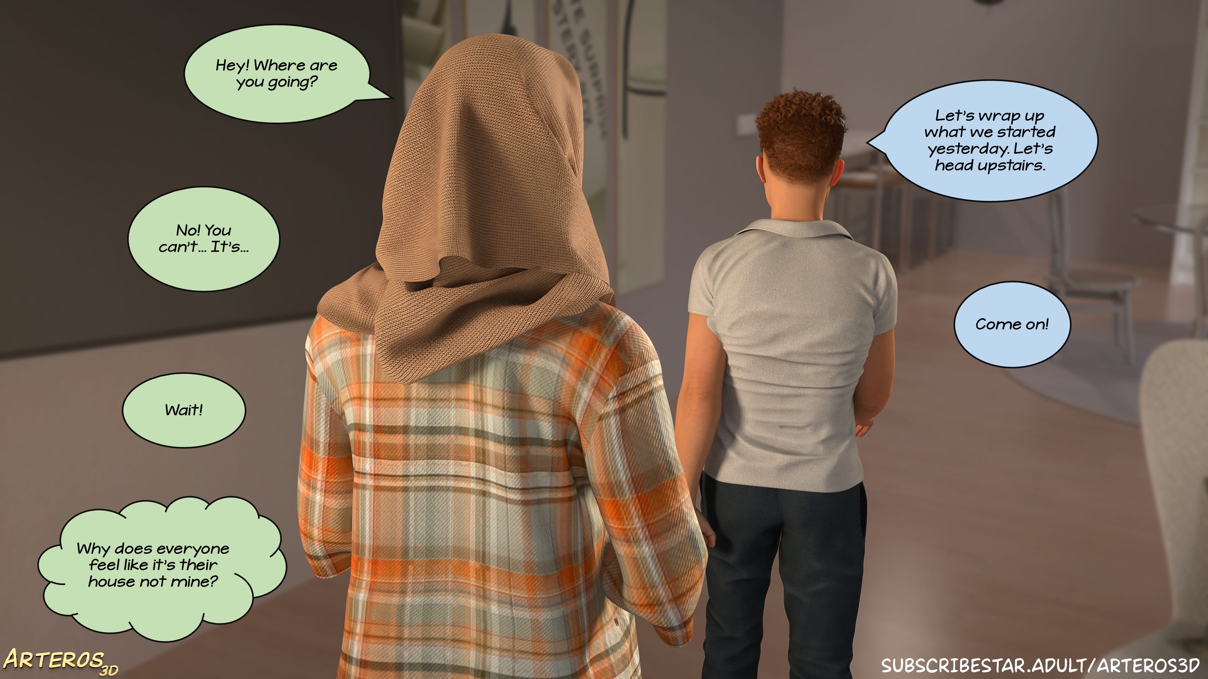 New Passion In Town [Arteros3D] Chapter 3 Page 20