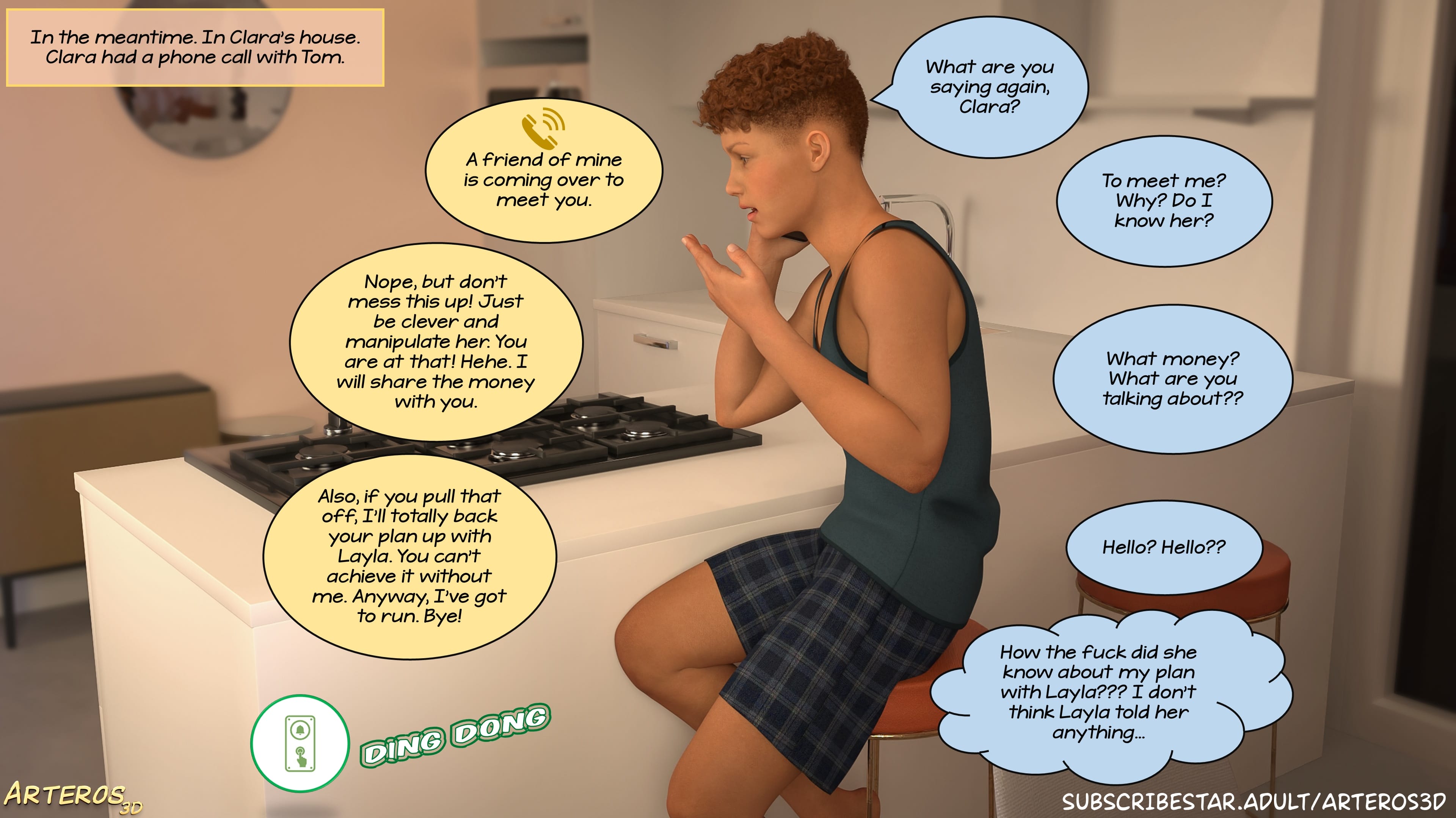 New Passion In Town [Arteros3D] Chapter 3 Page 222