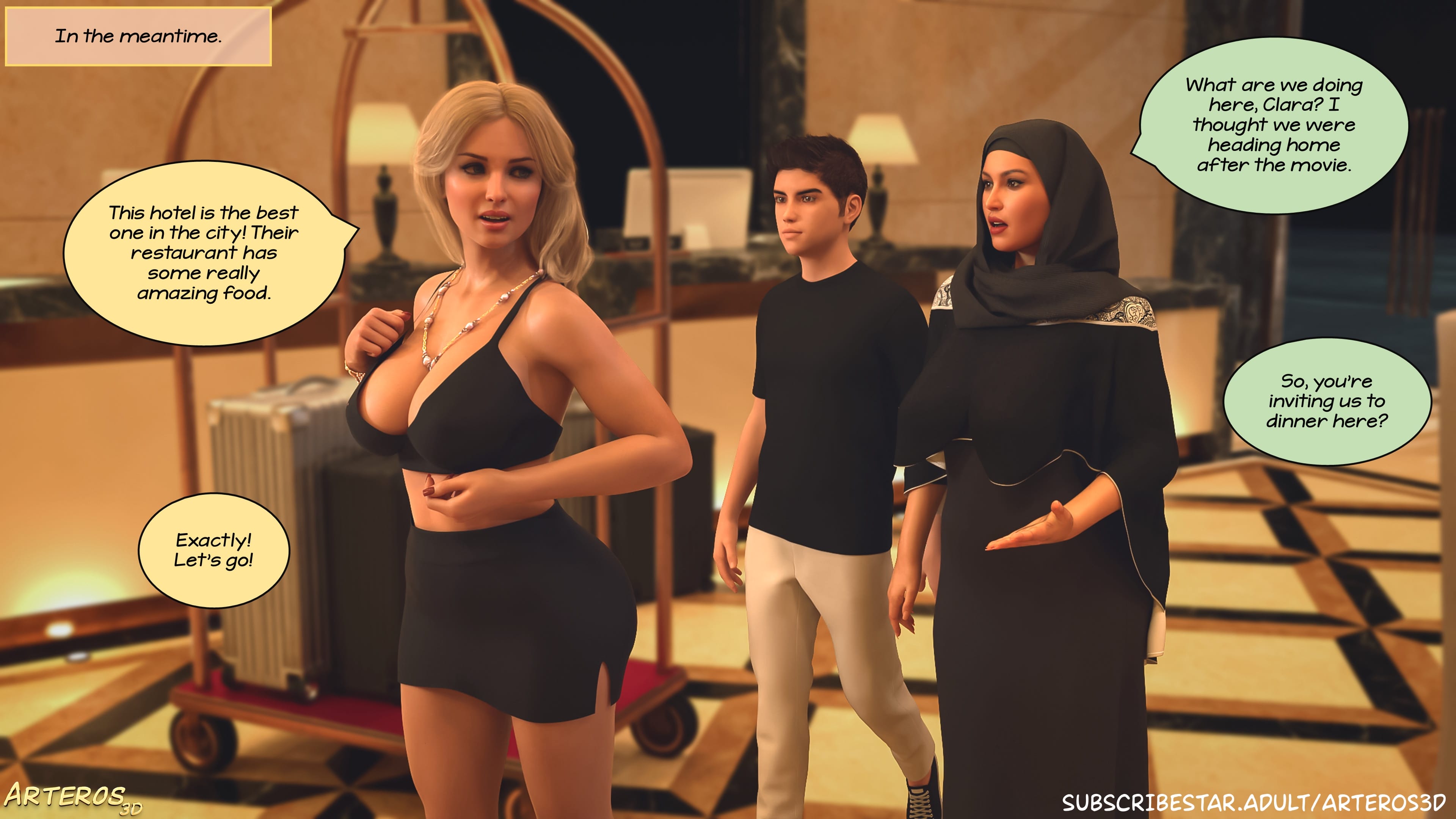 New Passion In Town [Arteros3D] Chapter 3 Page 262