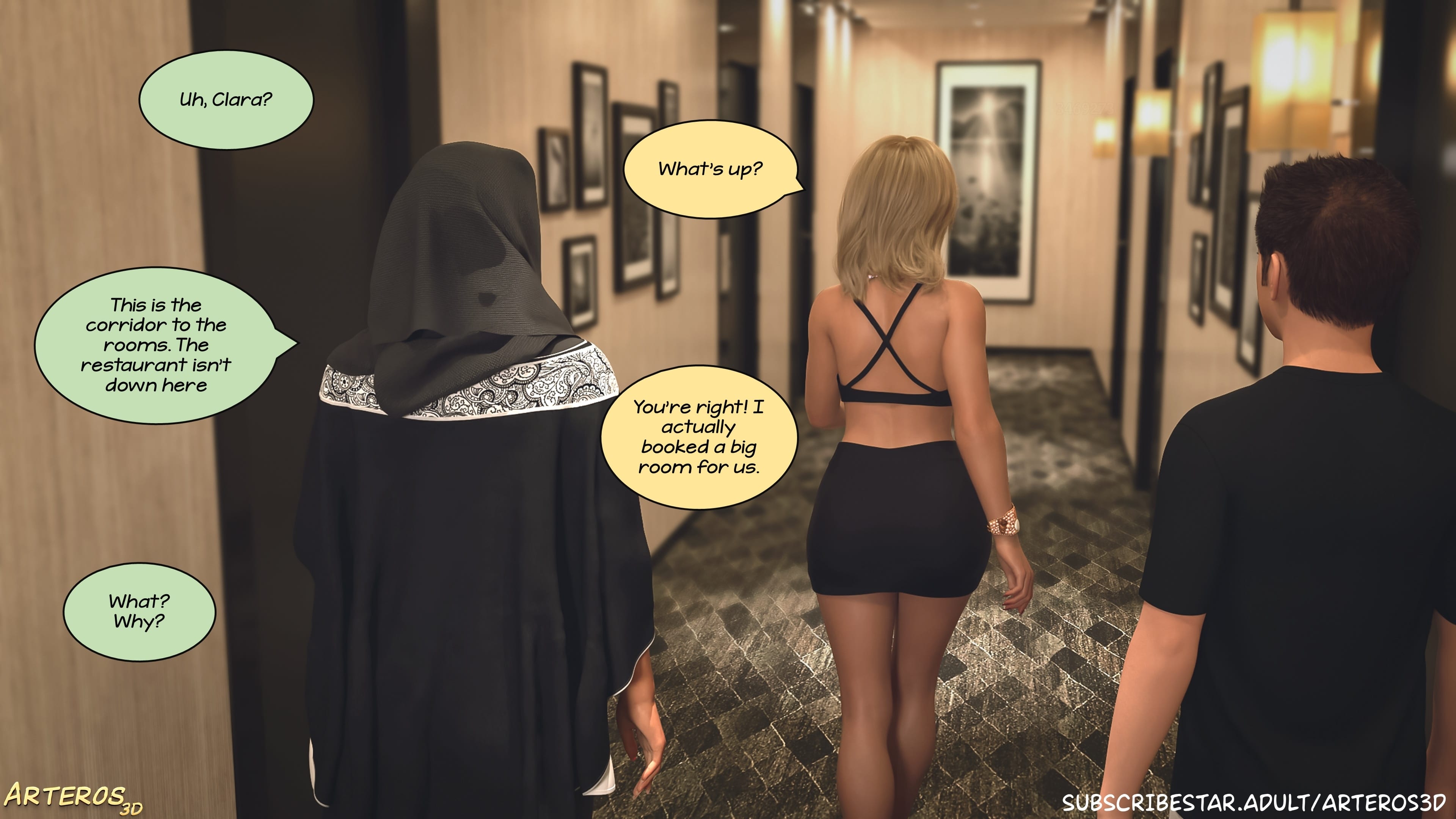 New Passion In Town [Arteros3D] Chapter 3 Page 263