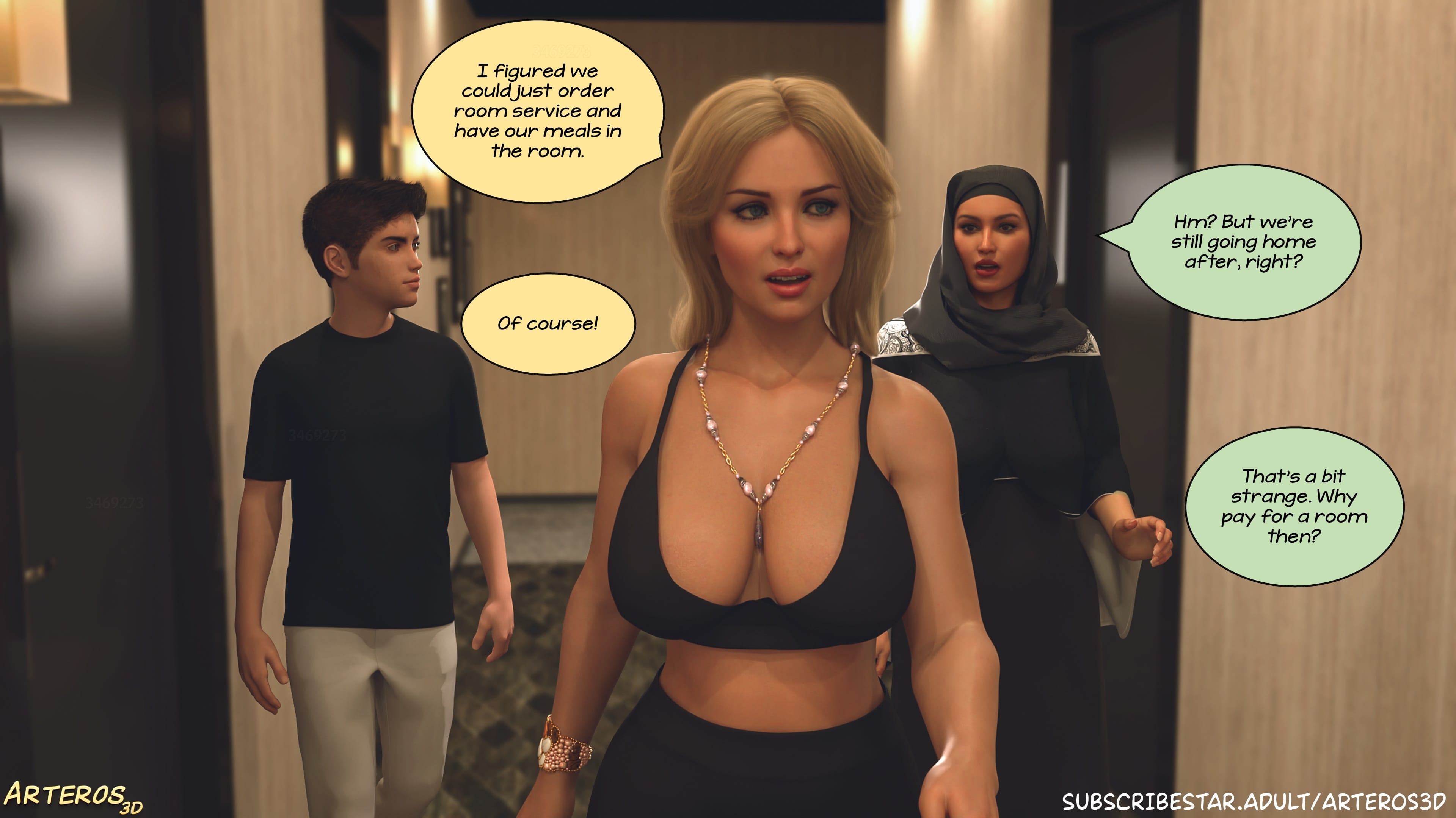 New Passion In Town [Arteros3D] Chapter 3 Page 264