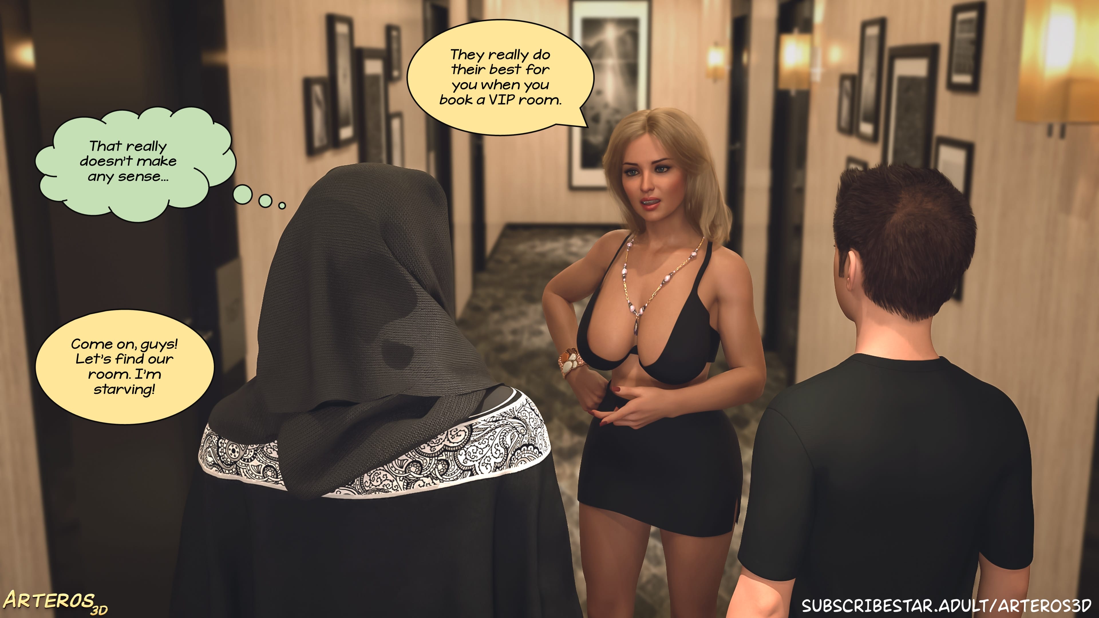 New Passion In Town [Arteros3D] Chapter 3 Page 265