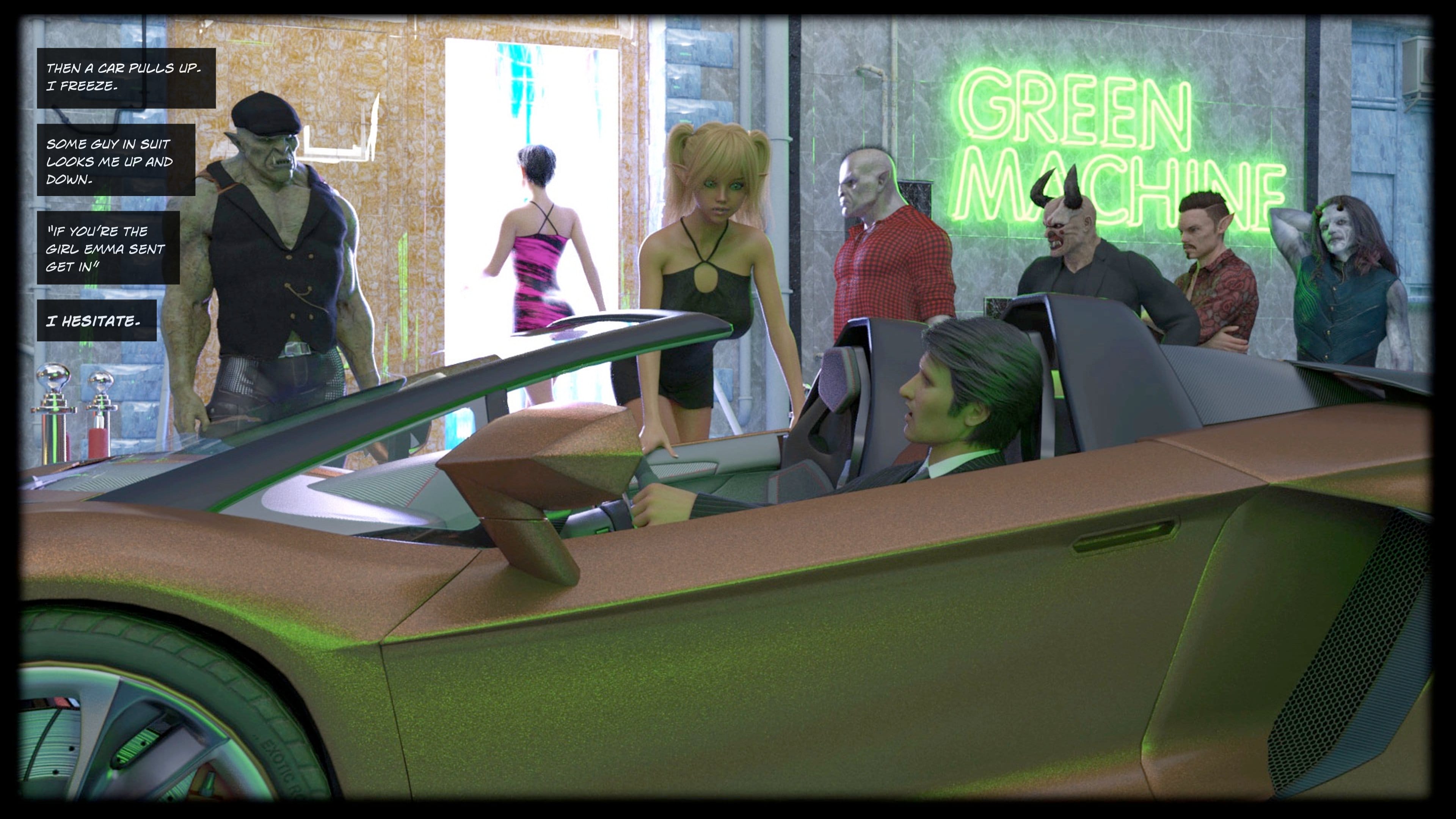 The Dare – Fantasyland [Sexy3DComics | Gonzo] Chapter Fantasyland [Sexy3DComics | Gonzo] – 1 Page 13