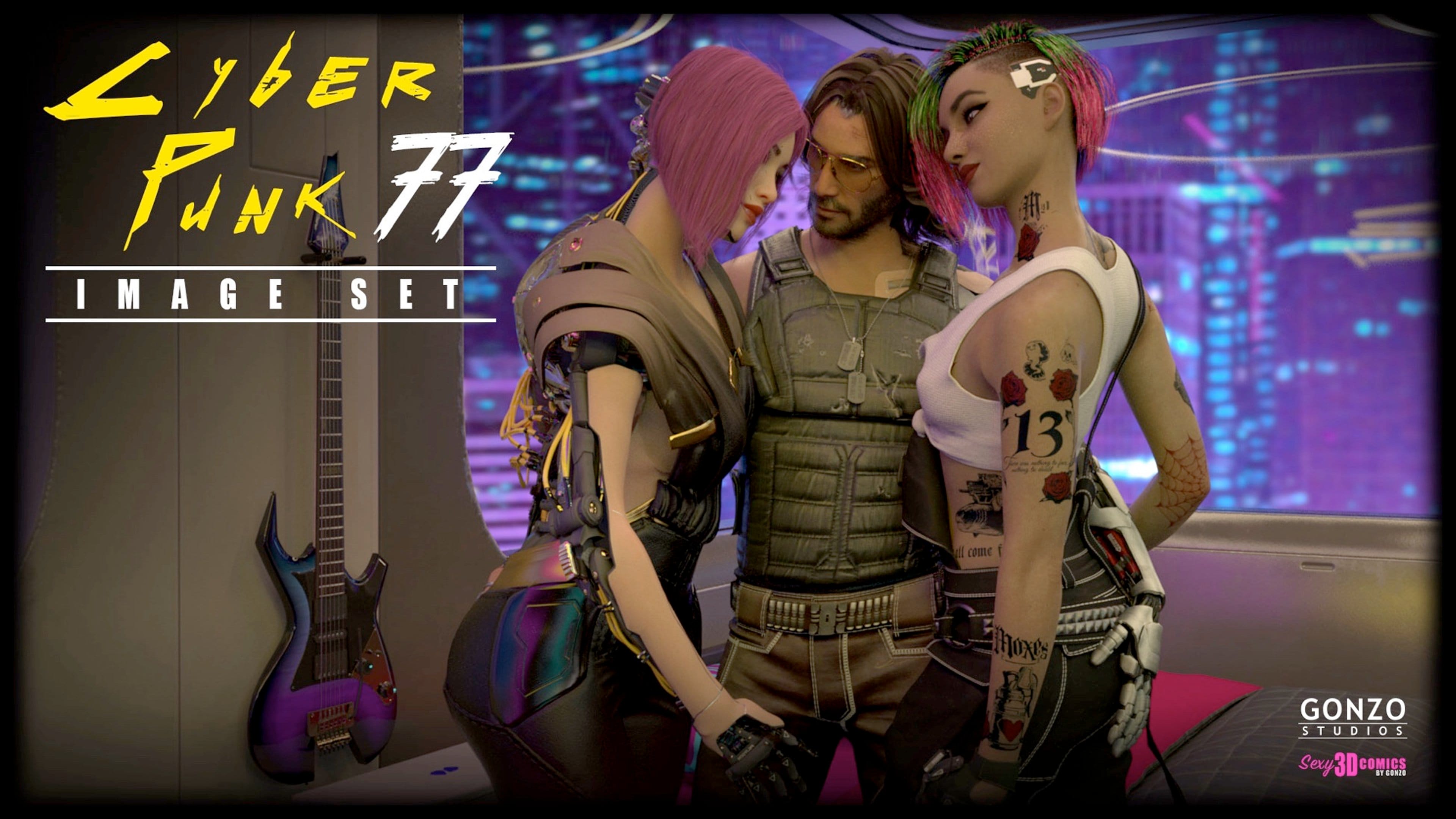 Cyber Punk 77 [Sexy3DComics | Gonzo] Chapter 1 Page 1