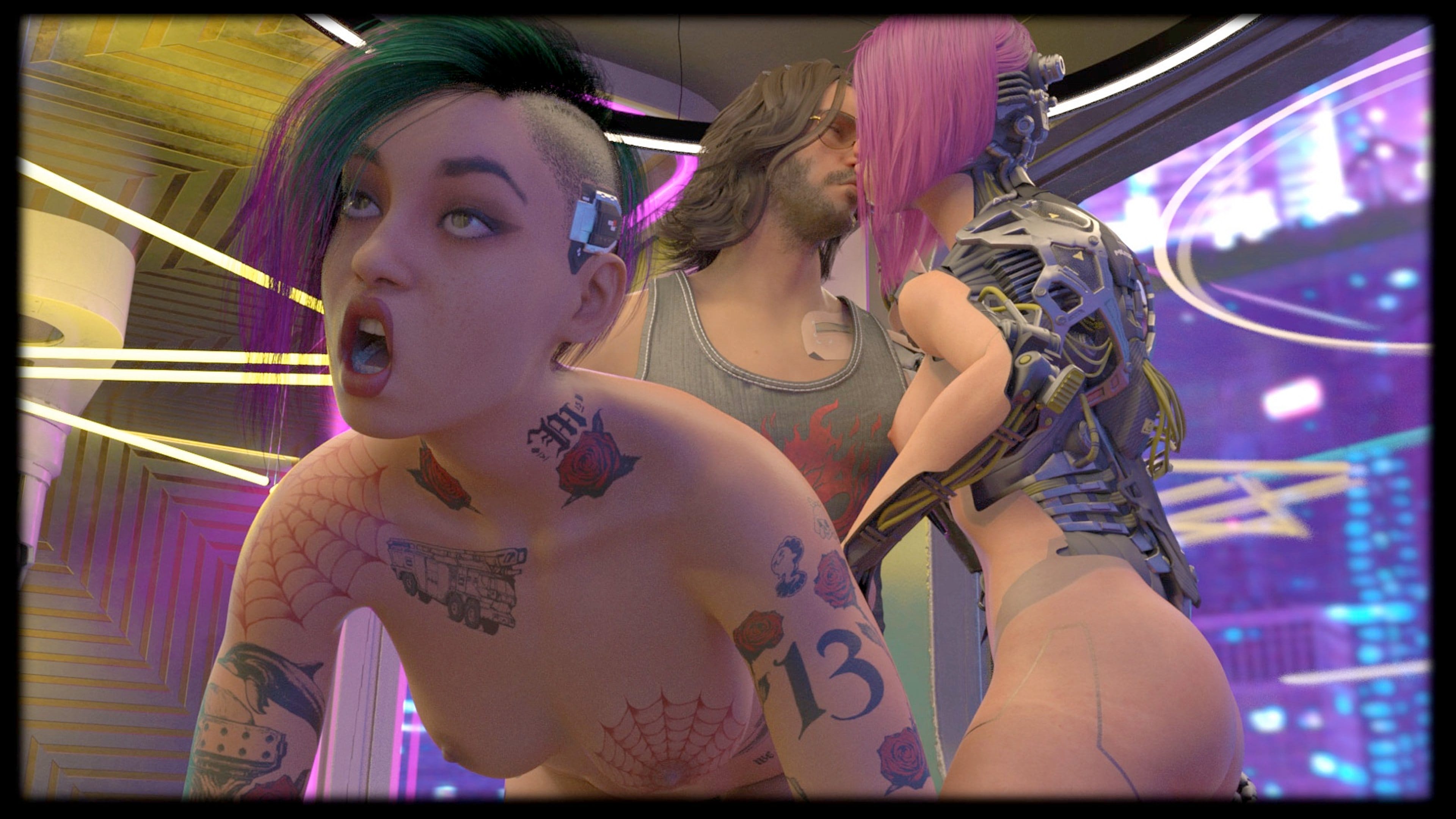 Cyber Punk 77 [Sexy3DComics | Gonzo] Chapter 1 Page 38