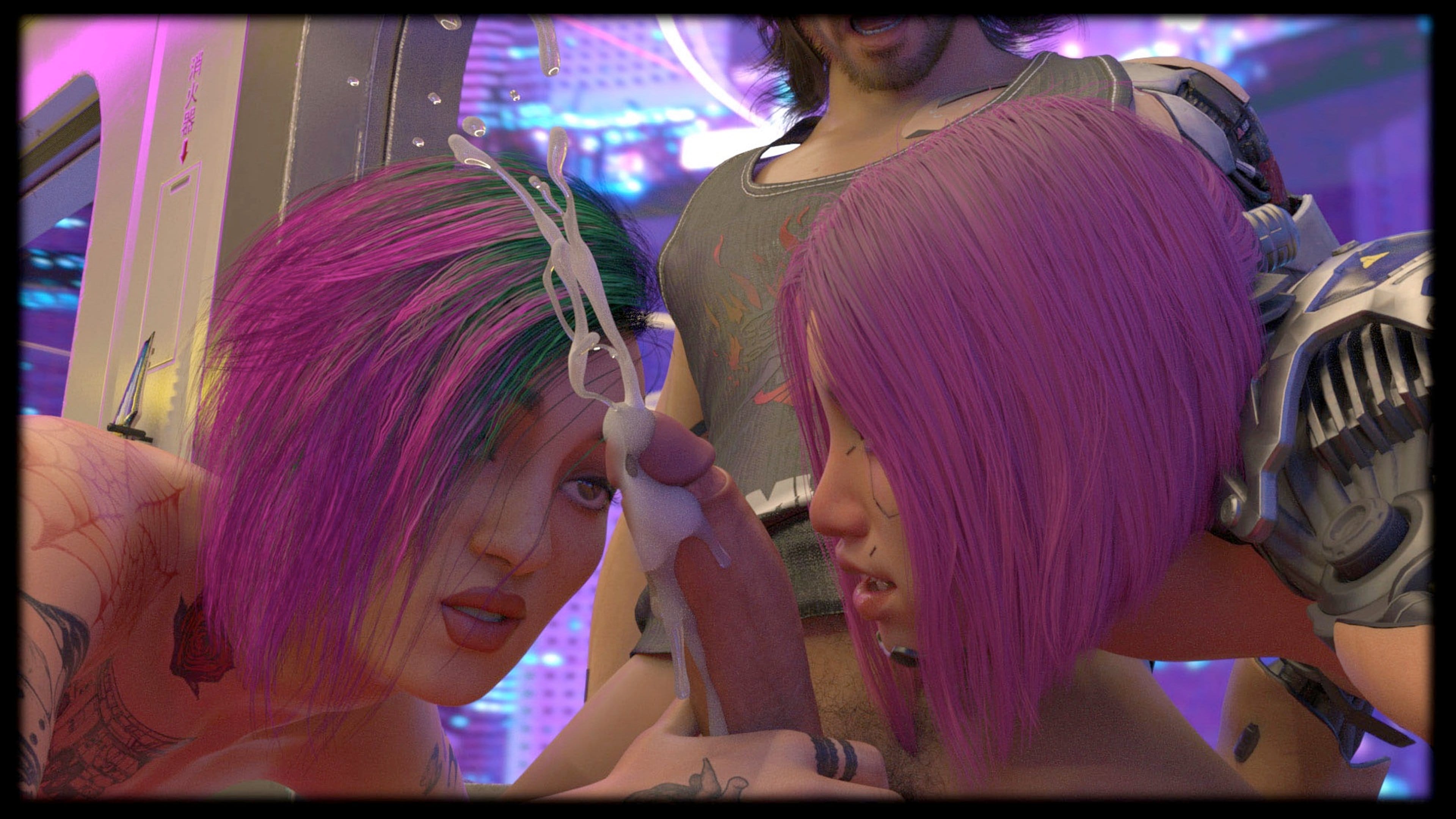 Cyber Punk 77 [Sexy3DComics | Gonzo] Chapter 1 Page 56