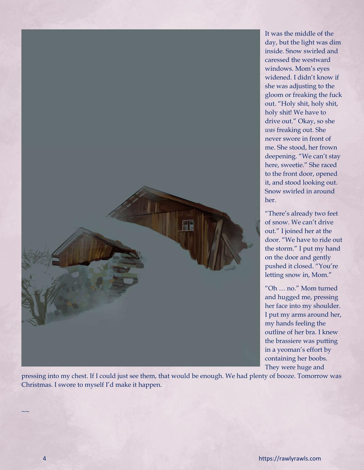 Marooned Christmas [BSA , Rawly Rawls] Chapter 1 Page 4