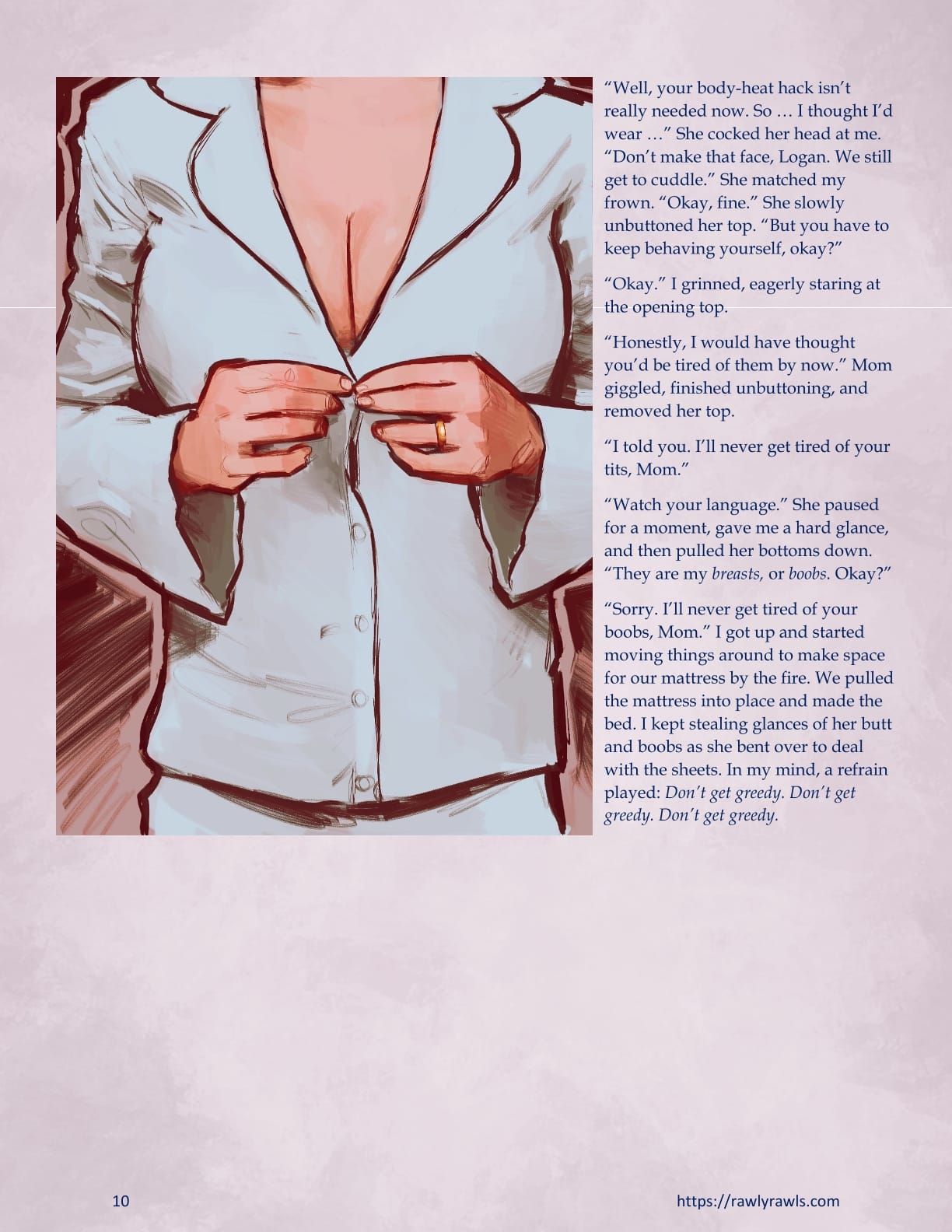 Marooned Christmas [BSA , Rawly Rawls] Chapter 11 Page 10