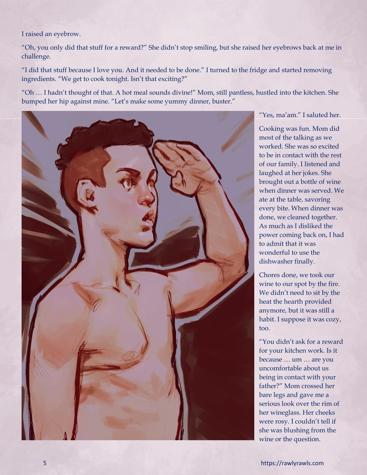 Marooned Christmas [BSA , Rawly Rawls] Chapter 11 Page 5