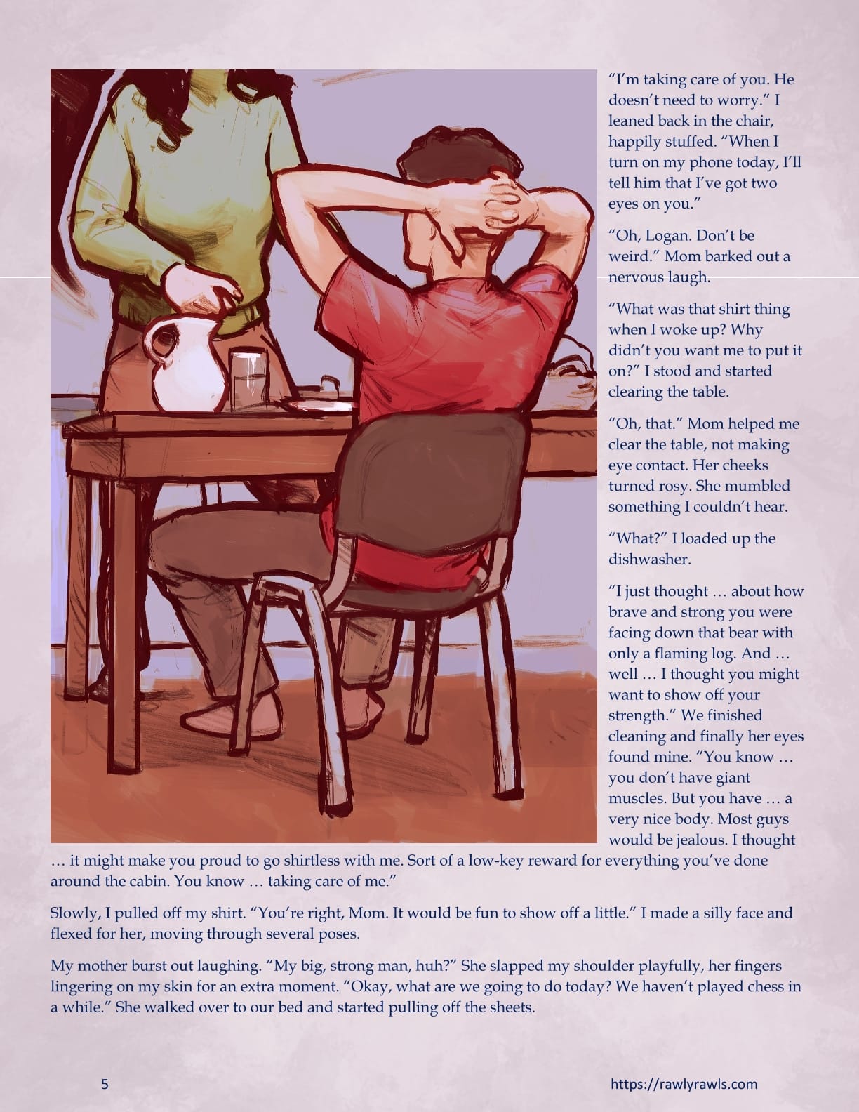 Marooned Christmas [BSA , Rawly Rawls] Chapter 12 Page 5