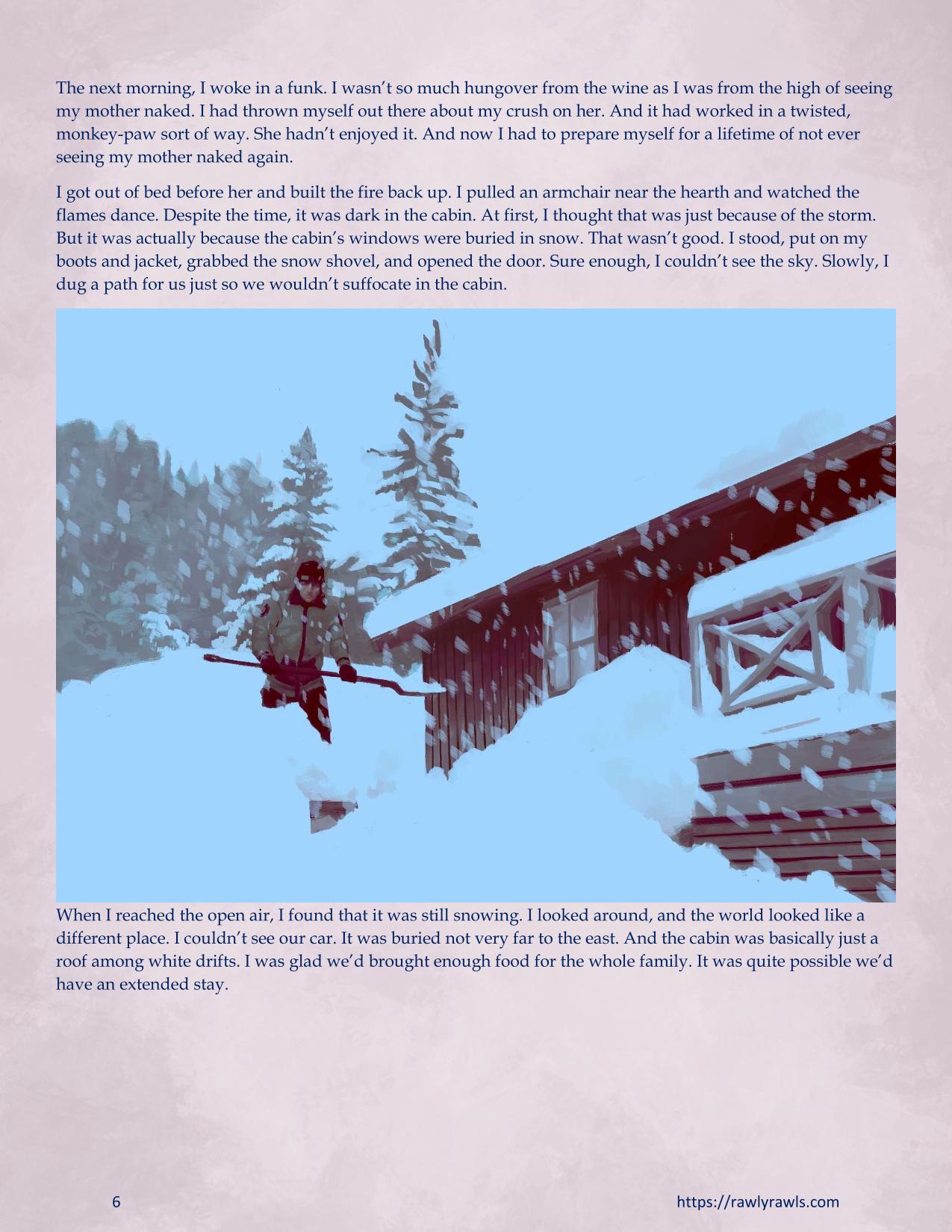 Marooned Christmas [BSA , Rawly Rawls] Chapter 2 Page 6