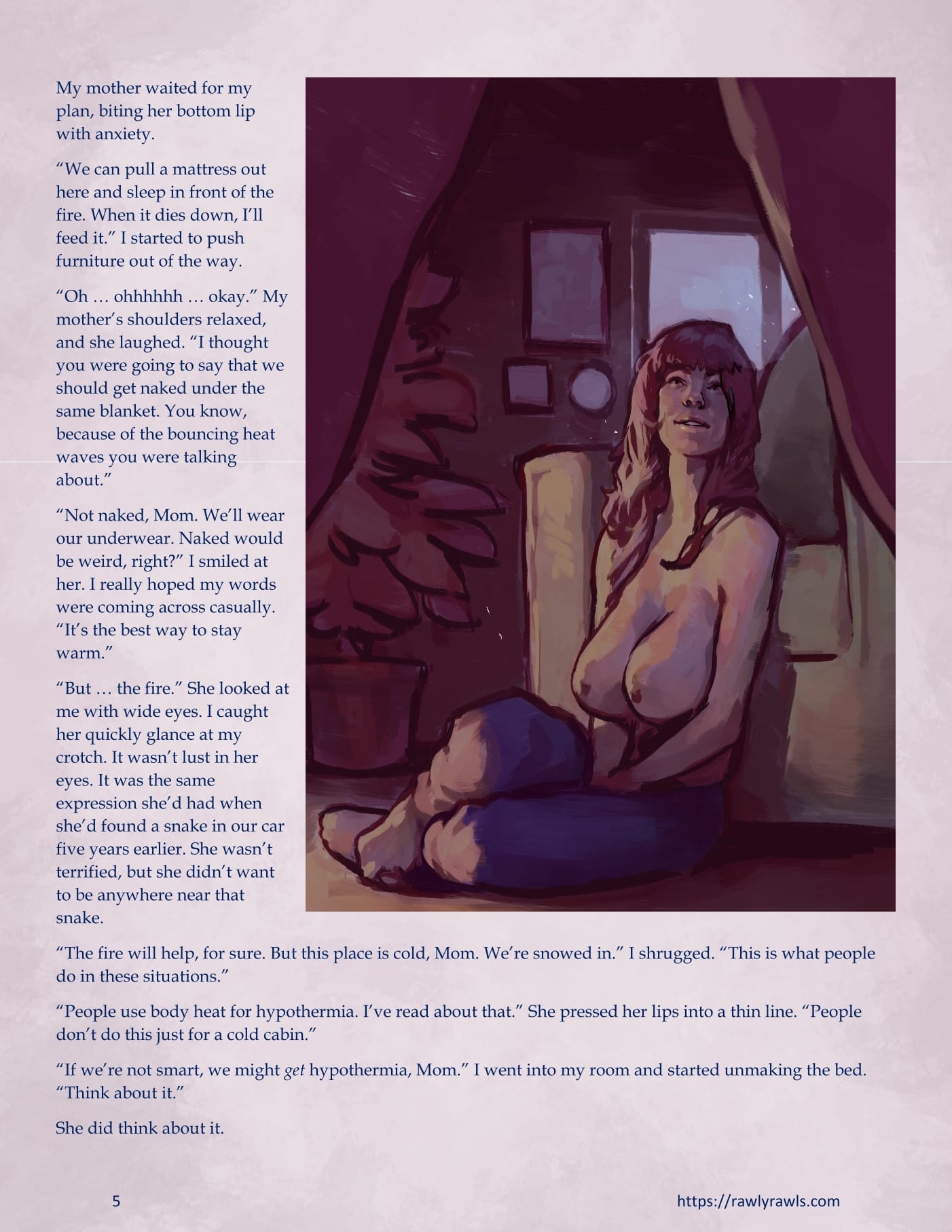 Marooned Christmas [BSA , Rawly Rawls] Chapter 4 Page 5