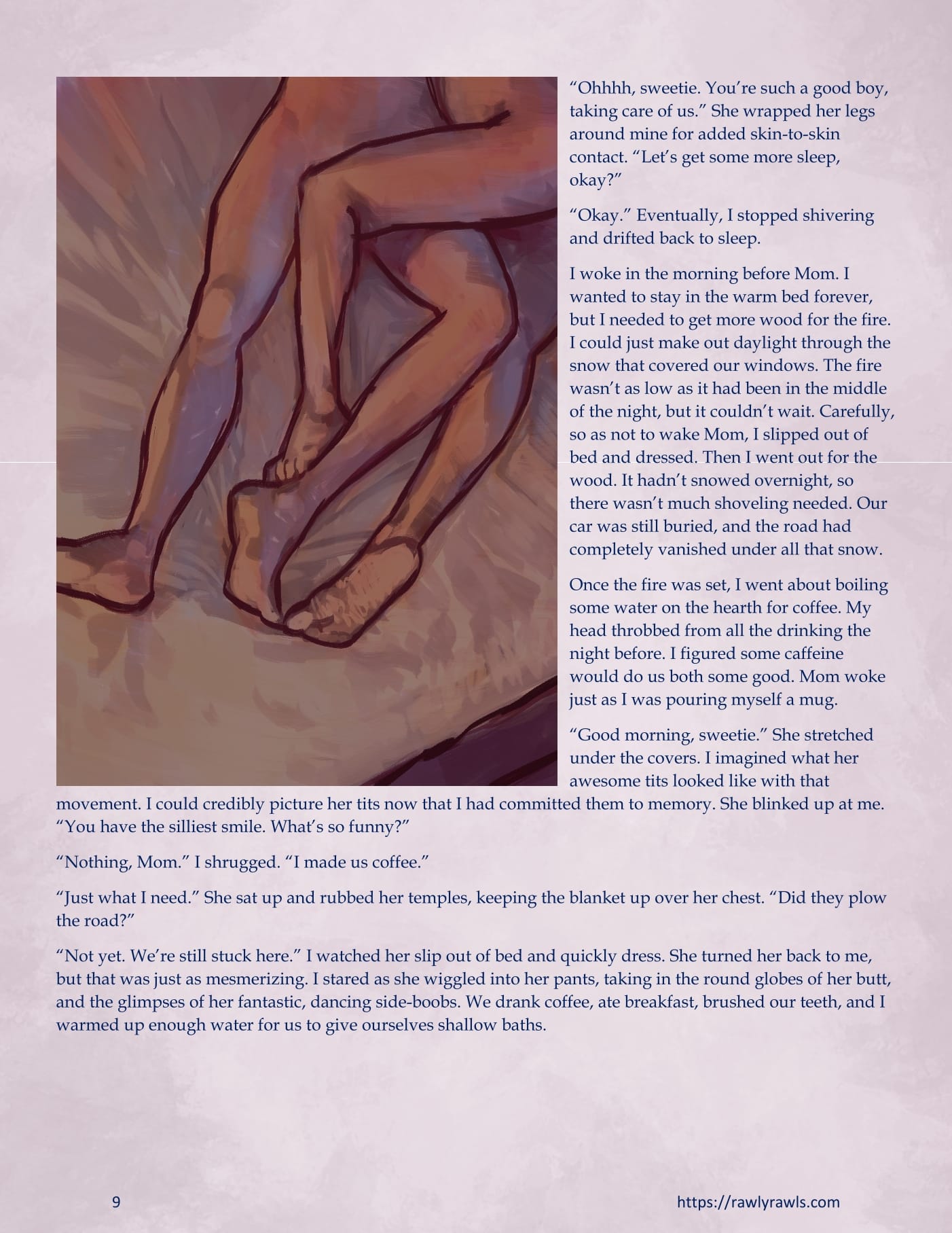 Marooned Christmas [BSA , Rawly Rawls] Chapter 4 Page 9