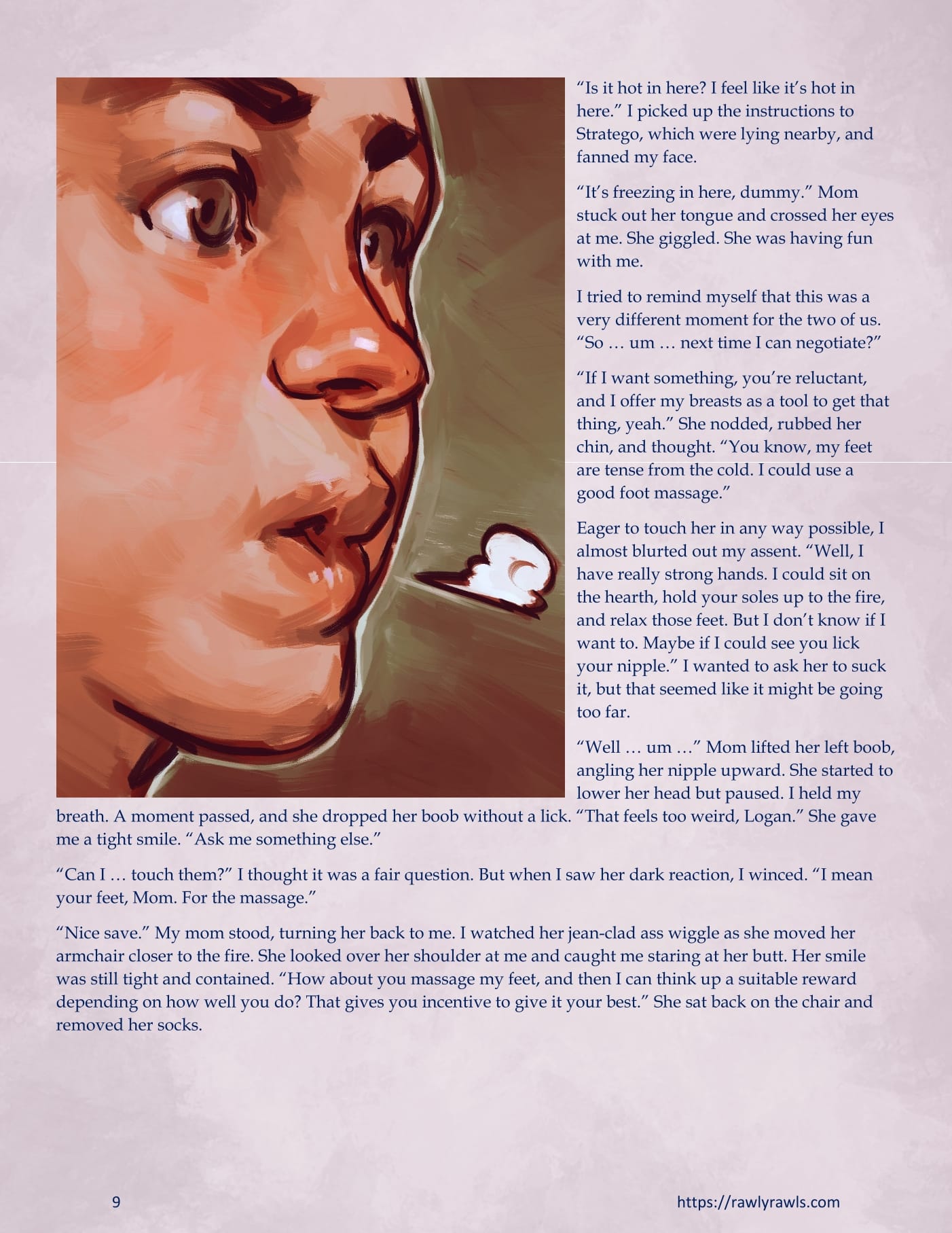 Marooned Christmas [BSA , Rawly Rawls] Chapter 5 Page 9