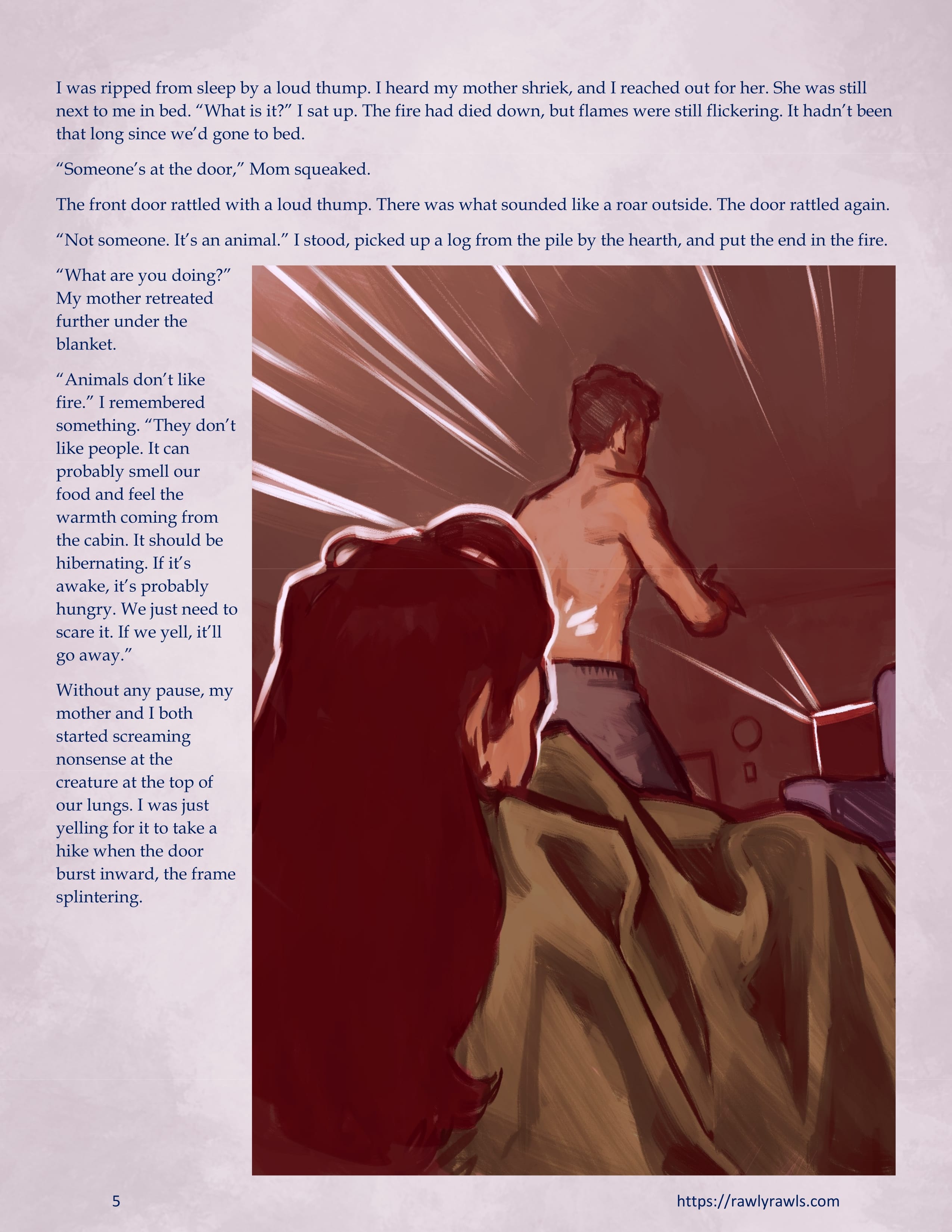 Marooned Christmas [BSA , Rawly Rawls] Chapter 7-8 Page 4