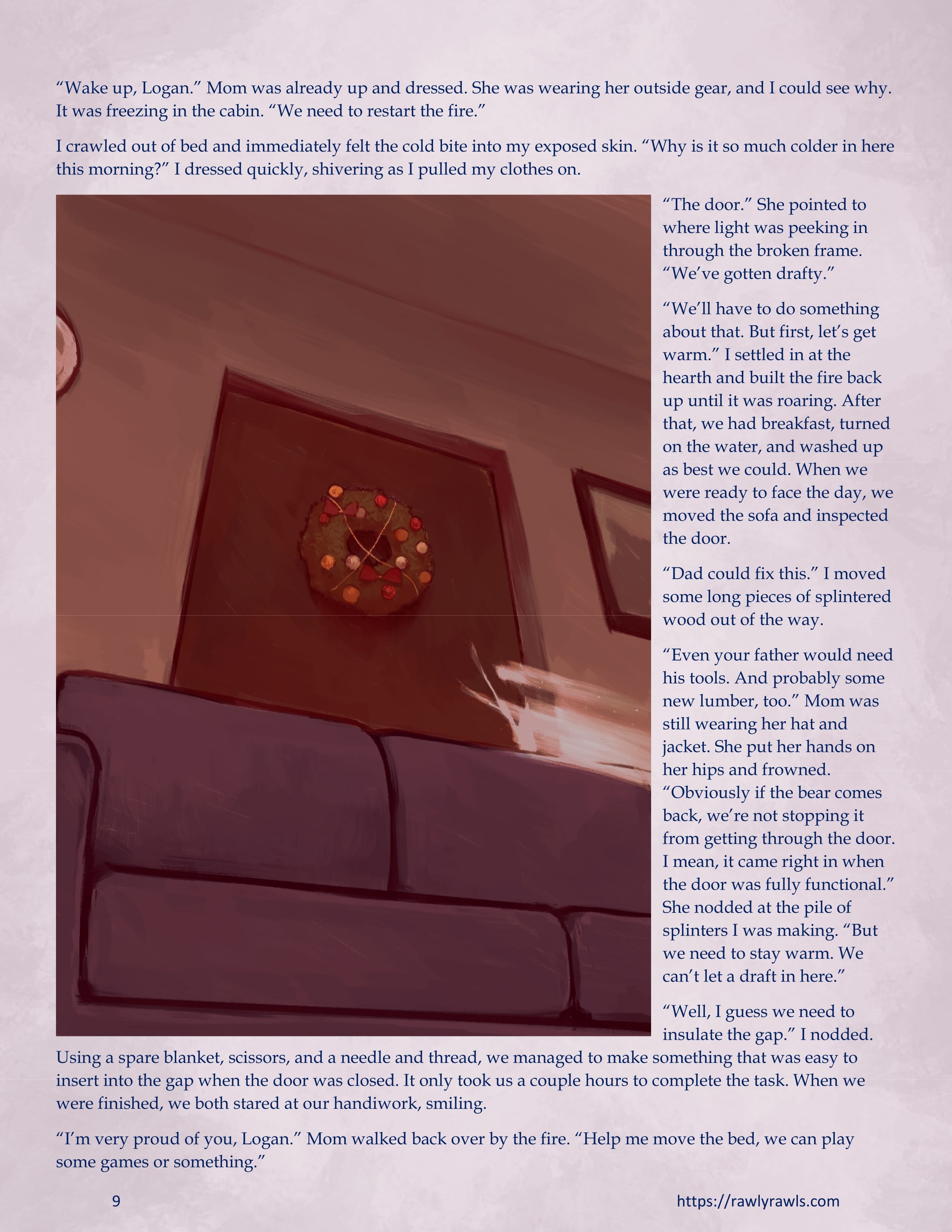 Marooned Christmas [BSA , Rawly Rawls] Chapter 7-8 Page 8