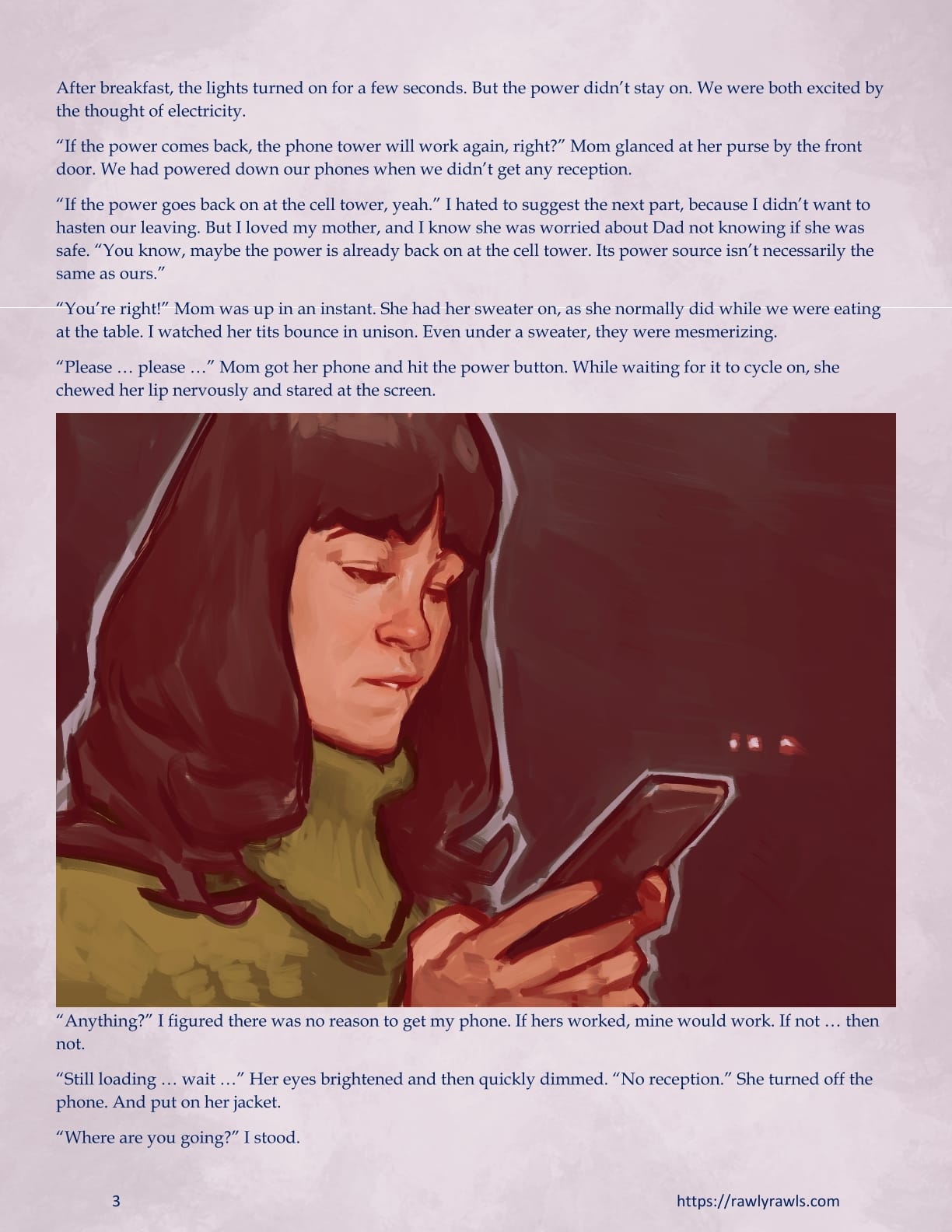 Marooned Christmas [BSA , Rawly Rawls] Chapter 10 Page 3