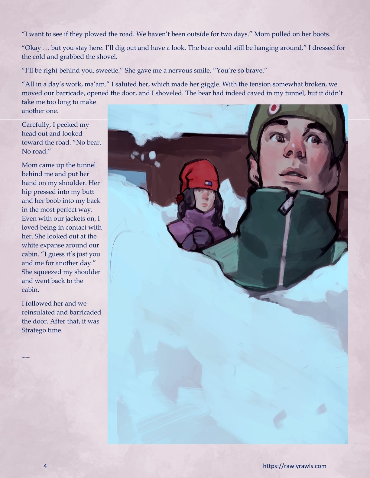 Marooned Christmas [BSA , Rawly Rawls] Chapter 10 Page 4
