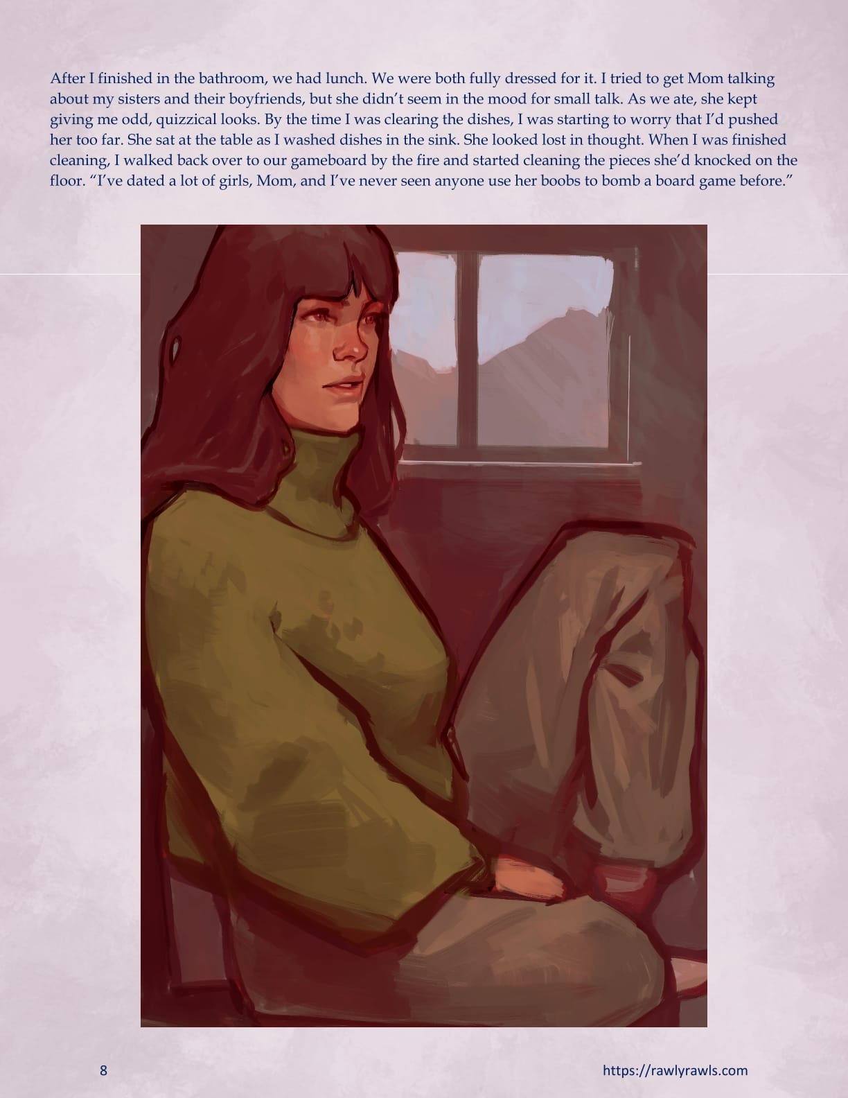 Marooned Christmas [BSA , Rawly Rawls] Chapter 10 Page 8