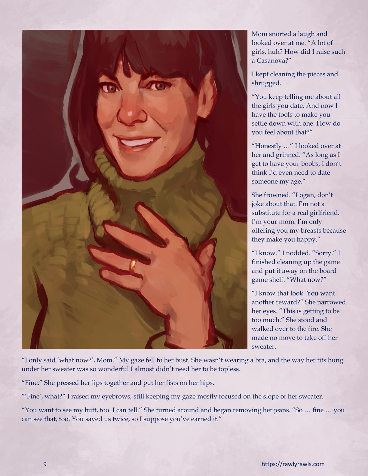 Marooned Christmas [BSA , Rawly Rawls] Chapter 10 Page 9