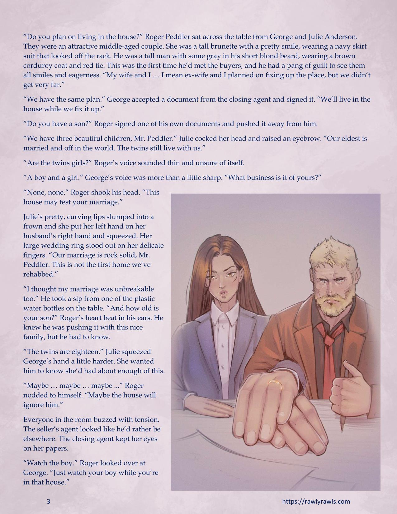 The Haunting Of Palmer Mansion [TenderMindd , RawlyRawls] Chapter 1.1 Page 3