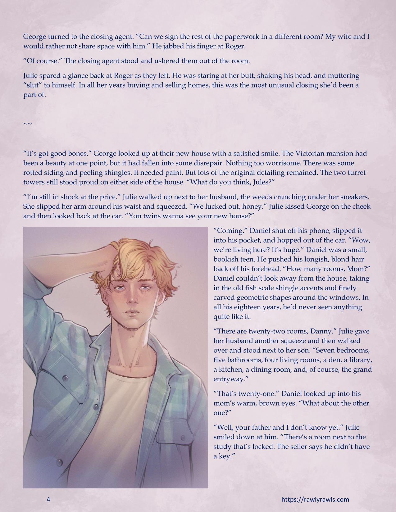The Haunting Of Palmer Mansion [TenderMindd , RawlyRawls] Chapter 1.1 Page 4