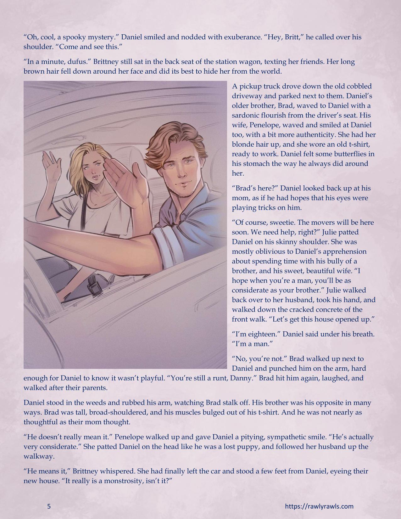 The Haunting Of Palmer Mansion [TenderMindd , RawlyRawls] Chapter 1.1 Page 5